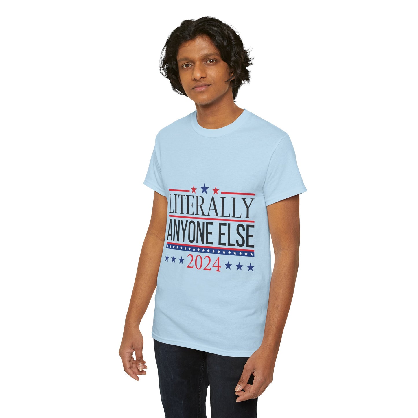 Anyone Else 2024 Unisex Heavy Cotton Tee