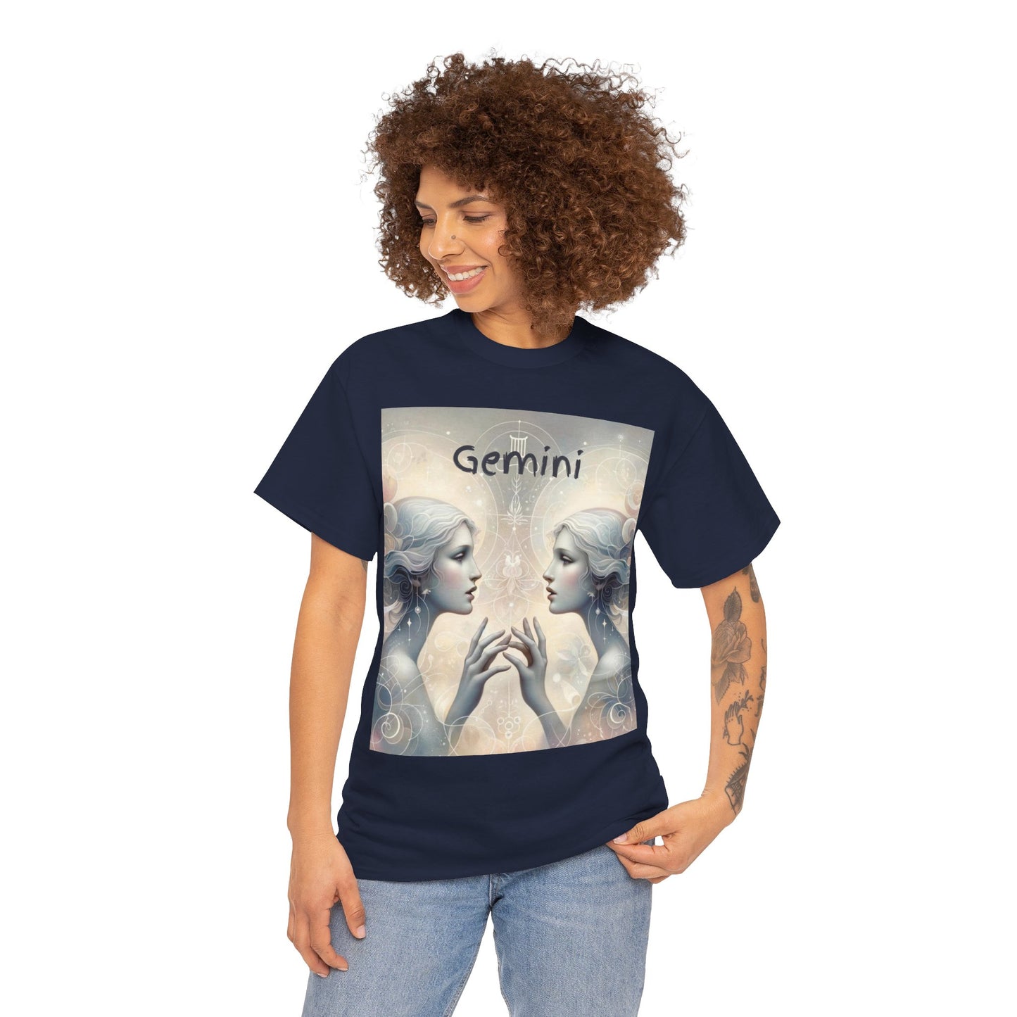 Gemini Unisex Heavy Cotton Tee