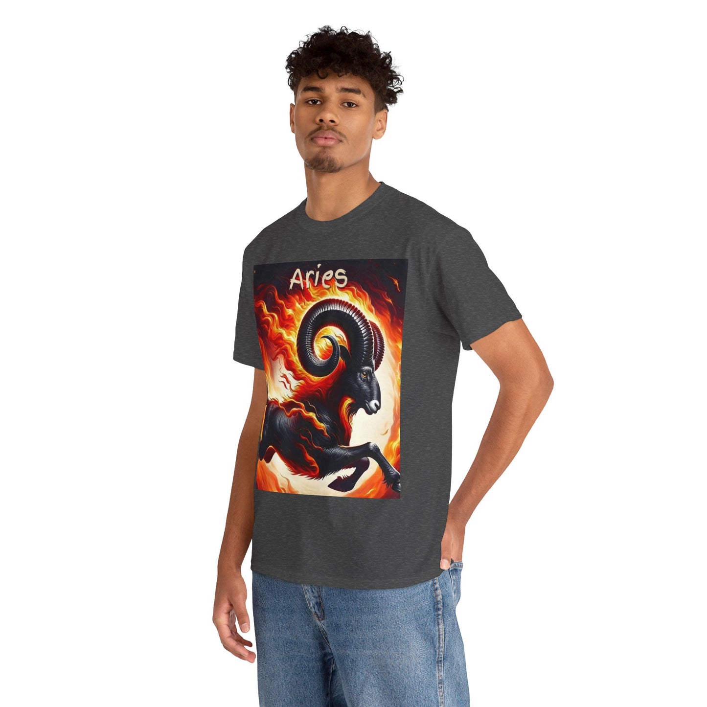 Aries Unisex Heavy Cotton Tee
