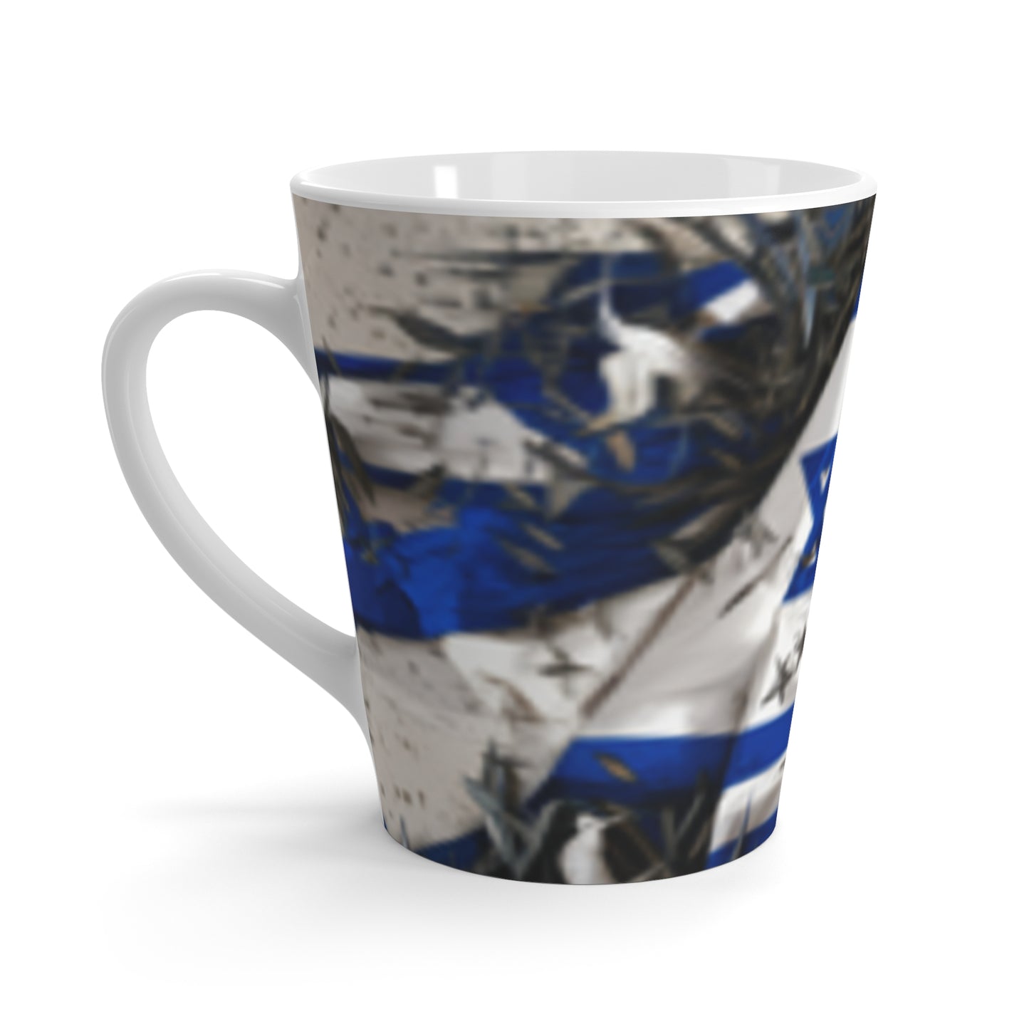 Israeli Flag Latte Mug
