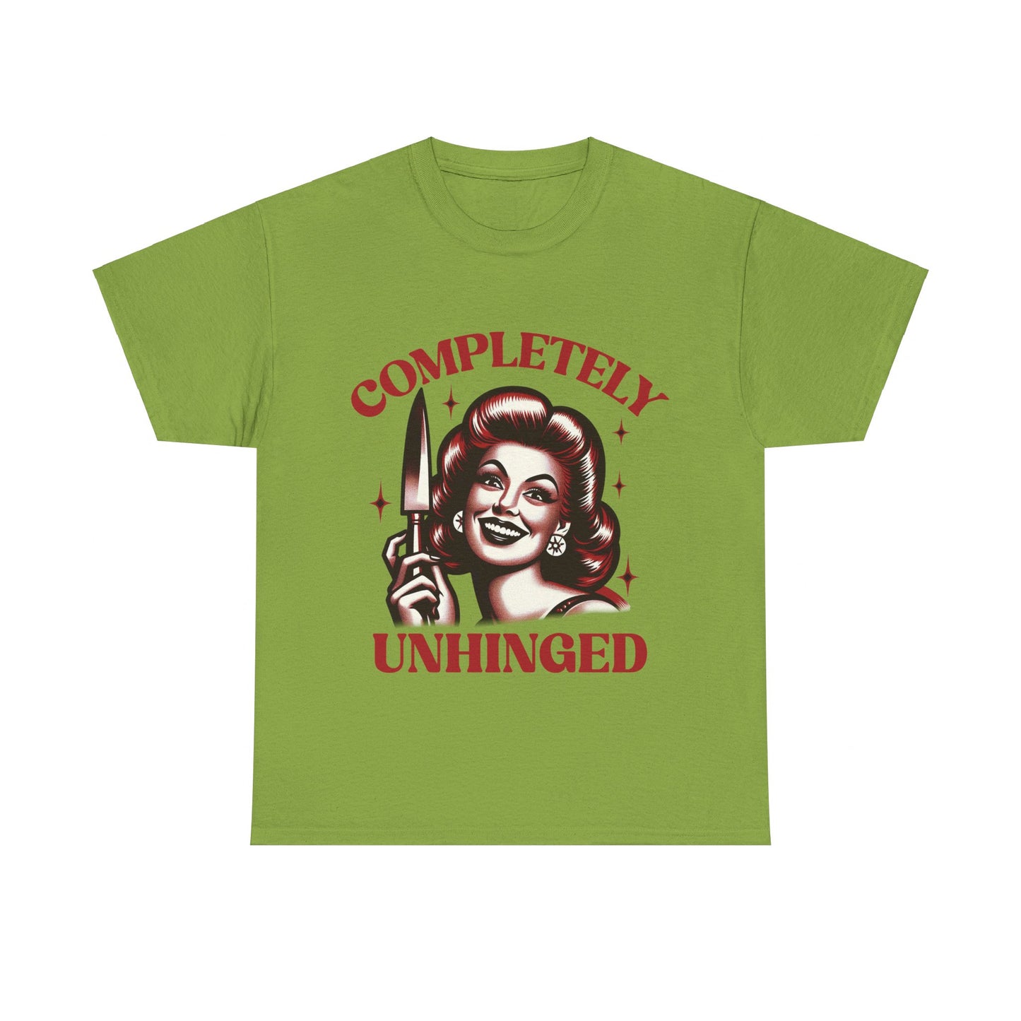 Completely Unhinged Unisex Heavy Cotton Tee