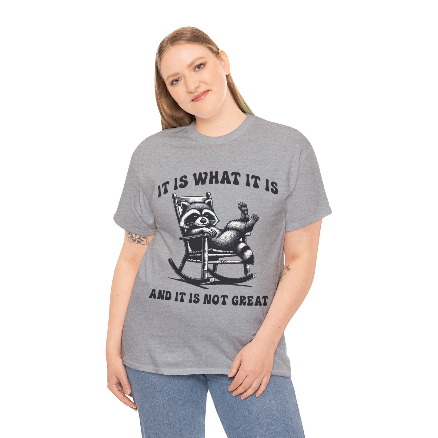 It Is What It Is Unisex Heavy Cotton Tee