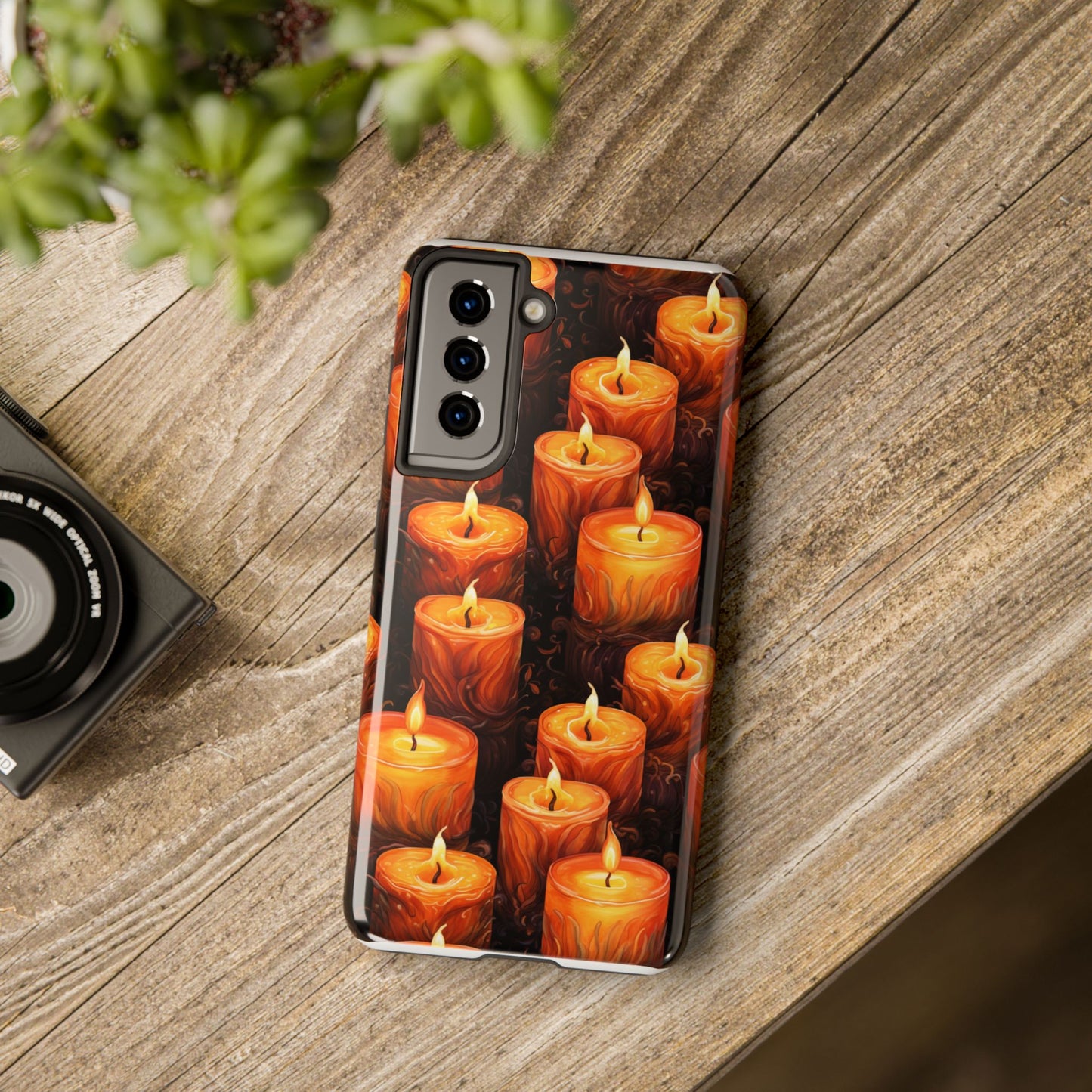 Halloween Candles Tough Phone Cases