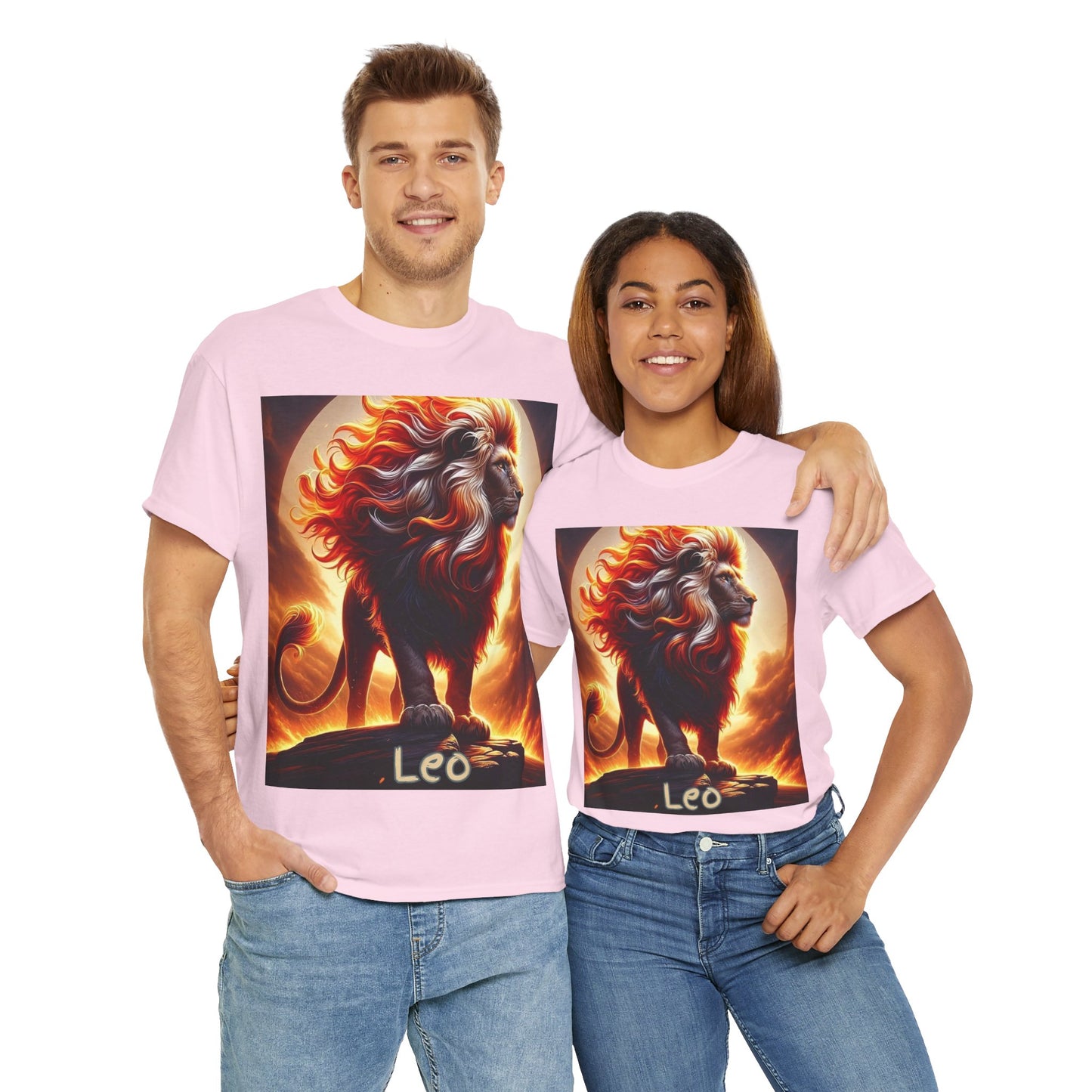 Leo Unisex Heavy Cotton Tee