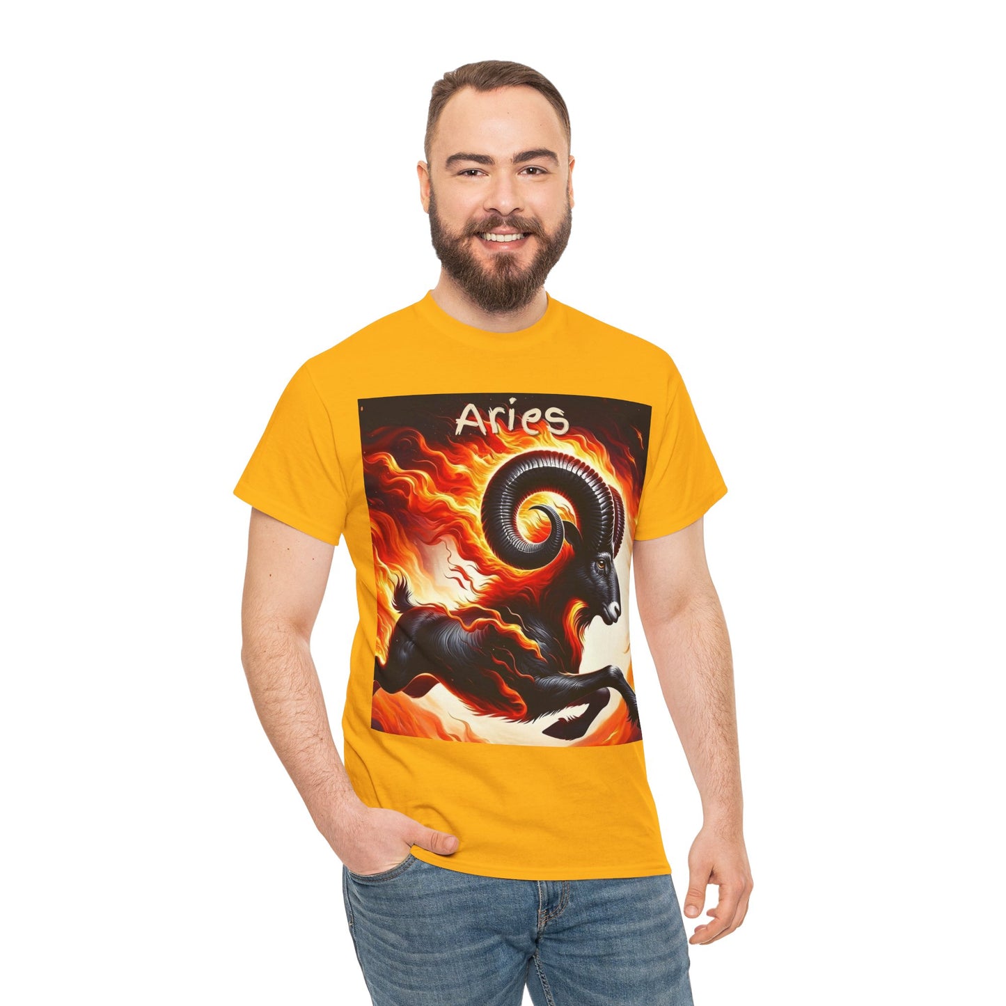 Aries Unisex Heavy Cotton Tee