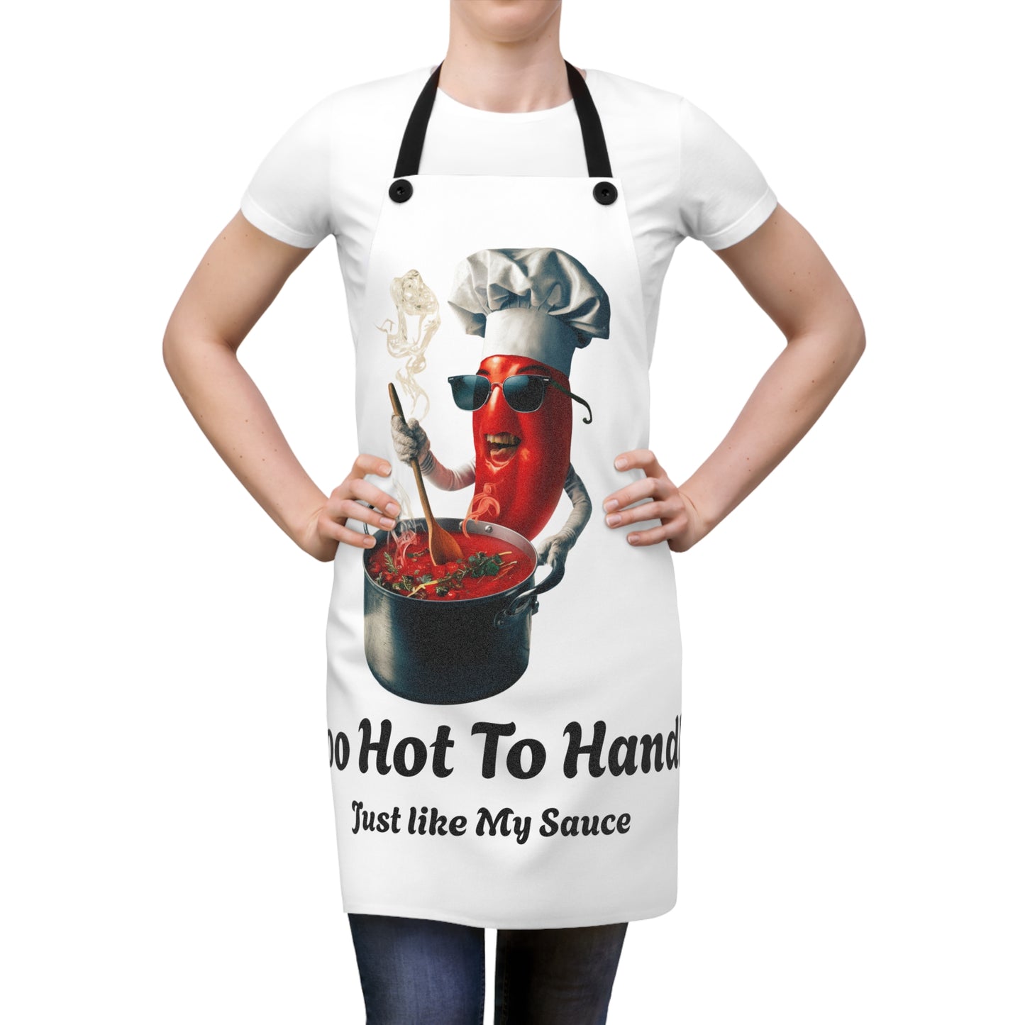 Too Hot Too Handle Apron (AOP)