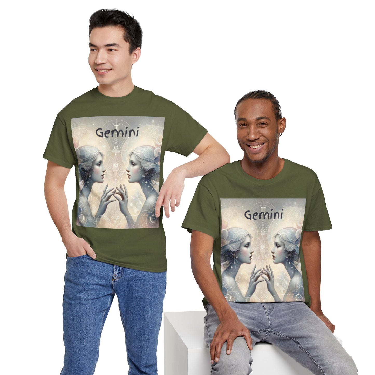 Gemini Unisex Heavy Cotton Tee