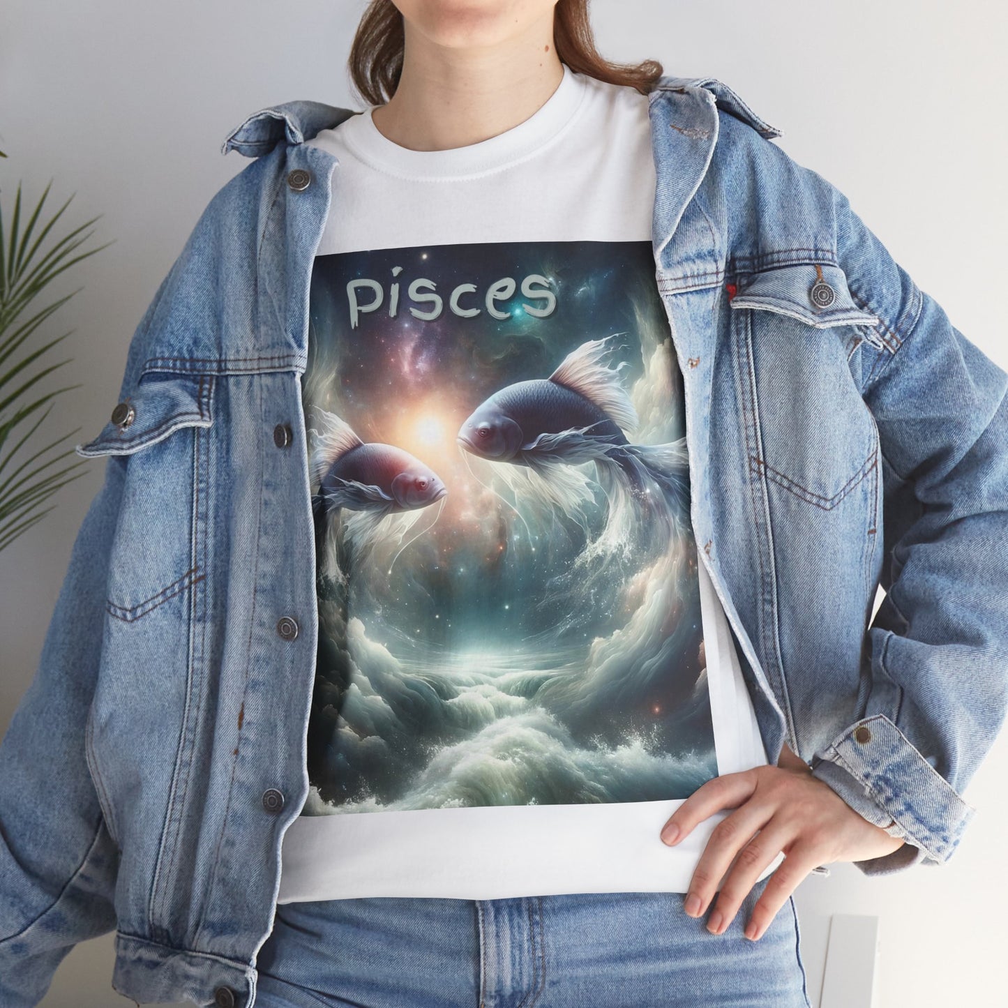 Pisces Unisex Heavy Cotton Tee