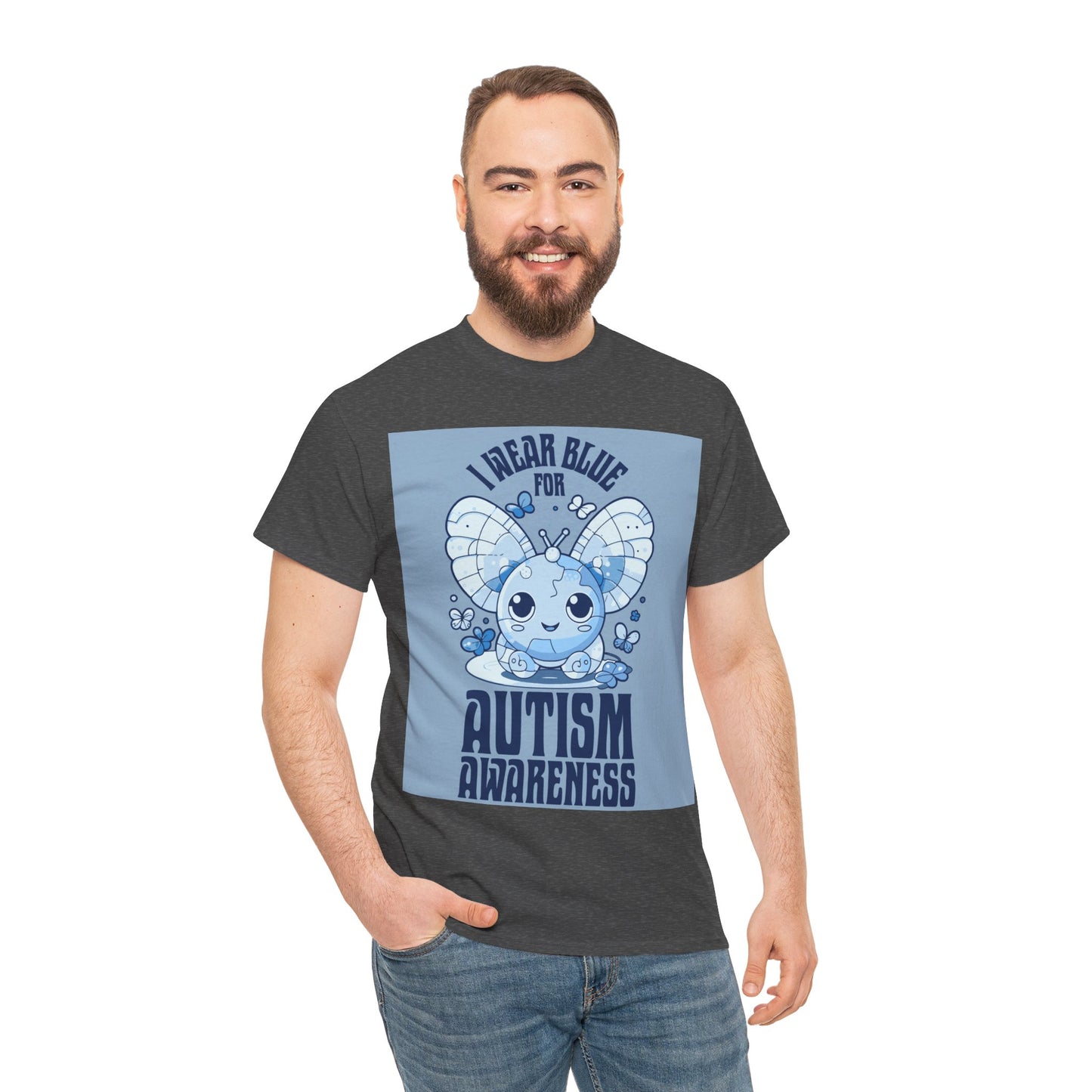 Autism Awareness Unisex Heavy Cotton Tee