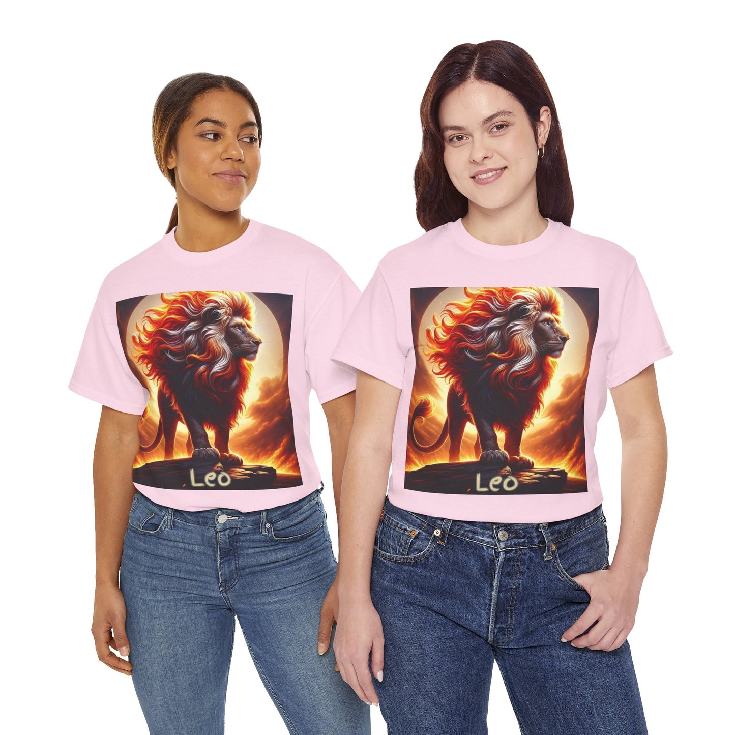 Leo Unisex Heavy Cotton Tee