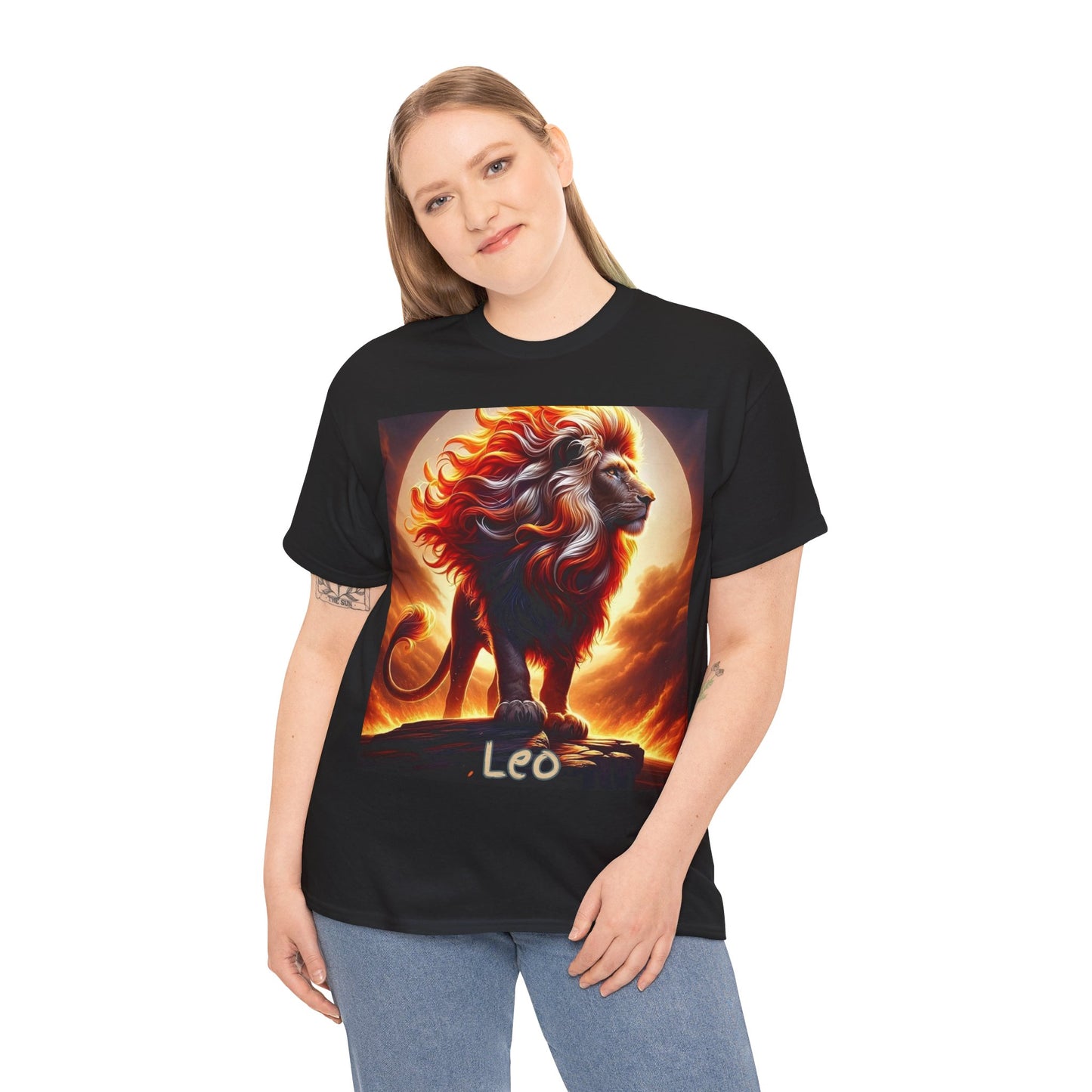 Leo Unisex Heavy Cotton Tee