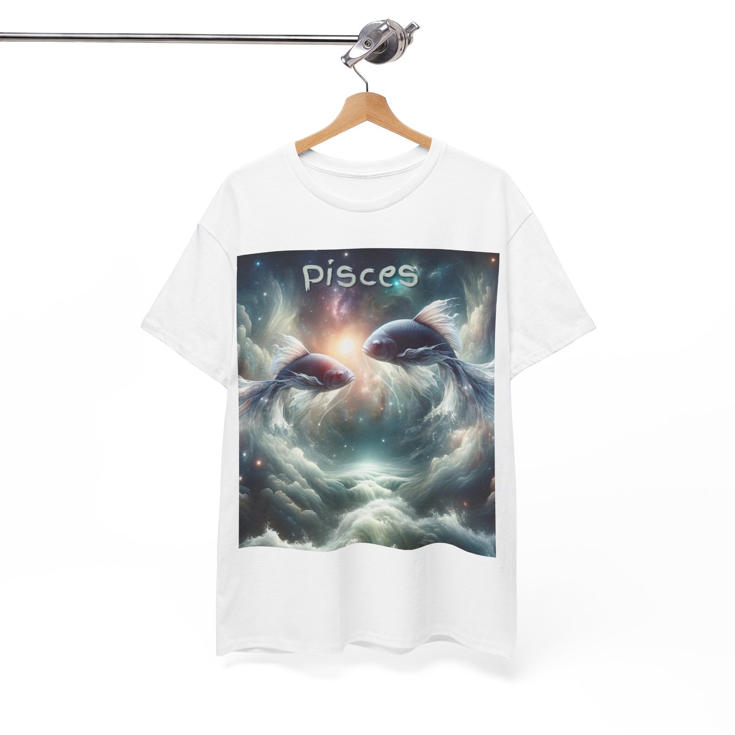 Pisces Unisex Heavy Cotton Tee