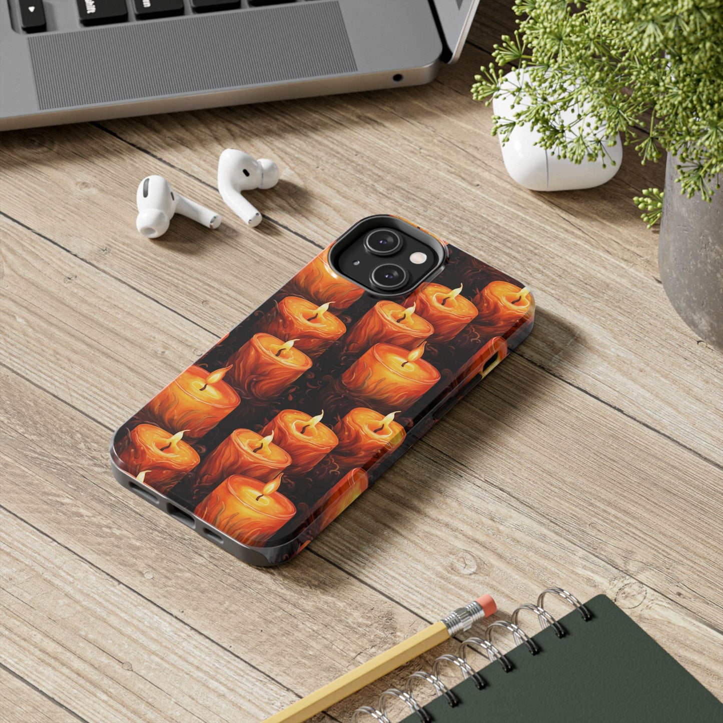 Halloween Candles Tough Phone Cases