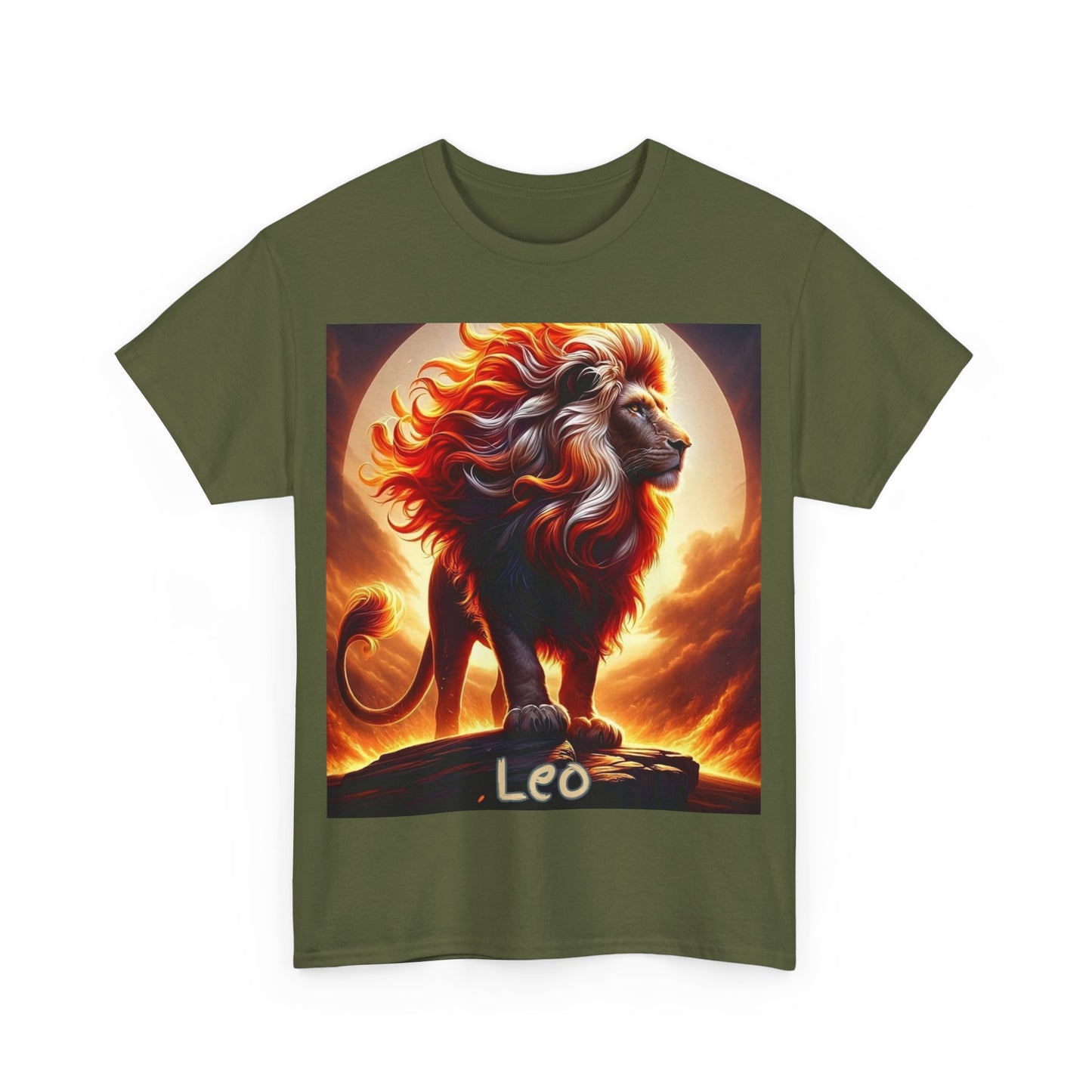 Leo Unisex Heavy Cotton Tee