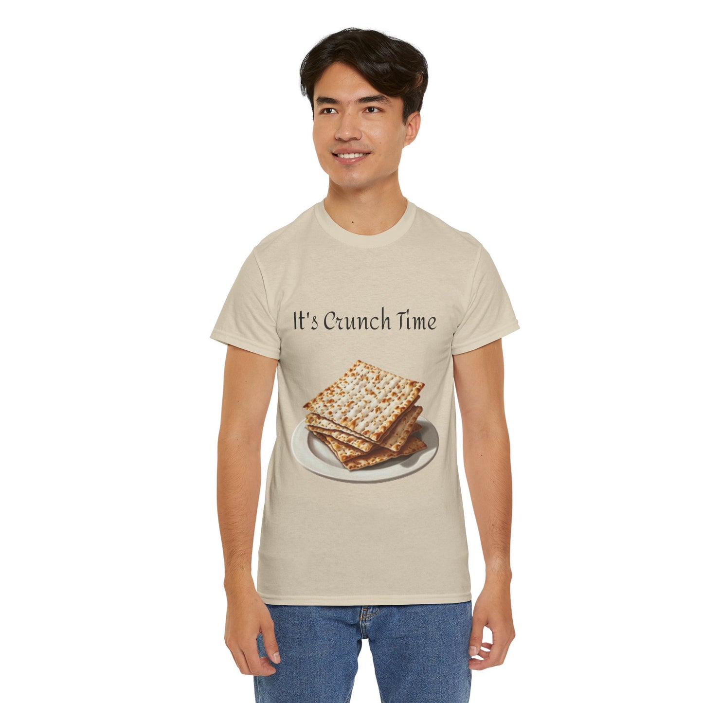 It's Crunch Time Matzah Unisex Heavy Cotton Tee