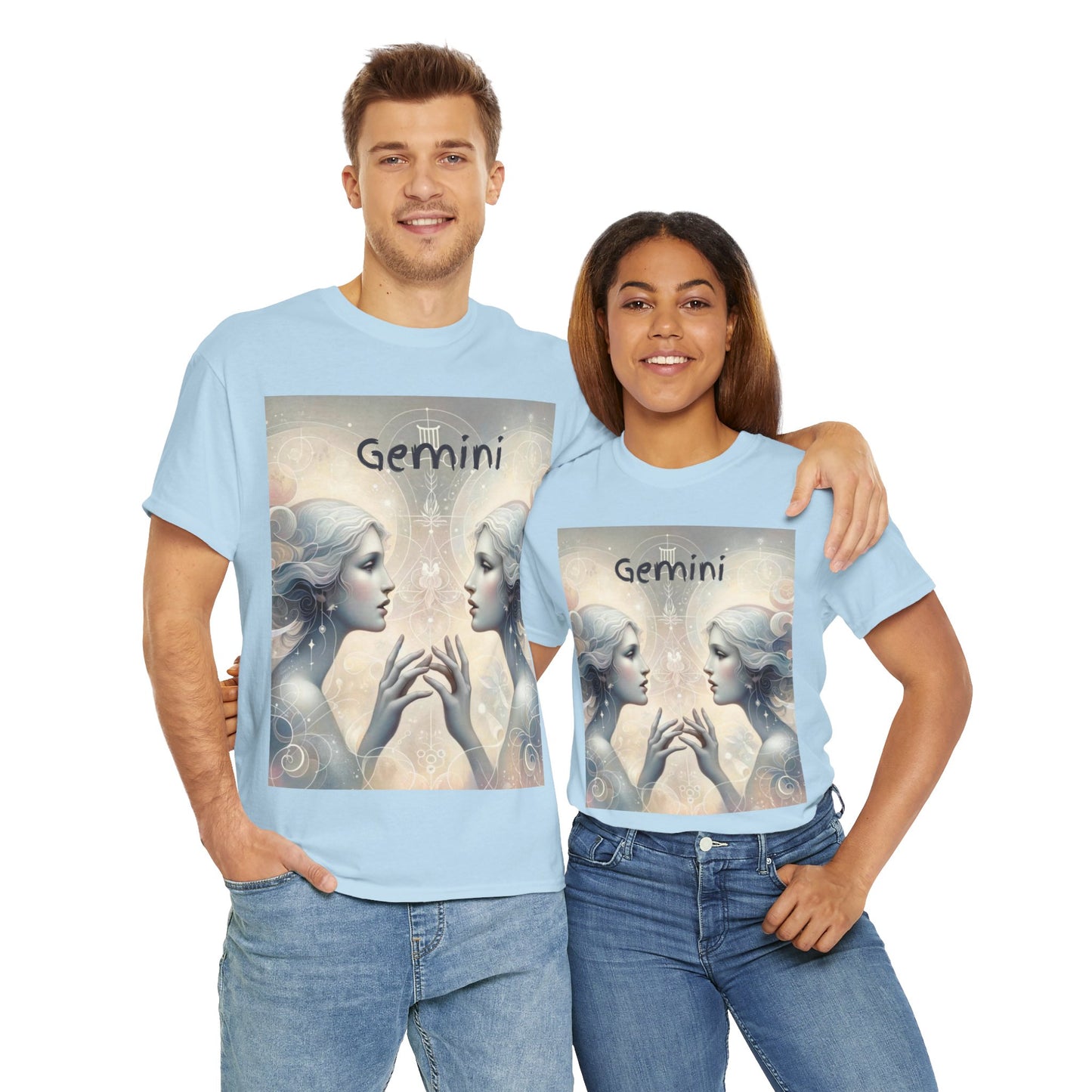 Gemini Unisex Heavy Cotton Tee