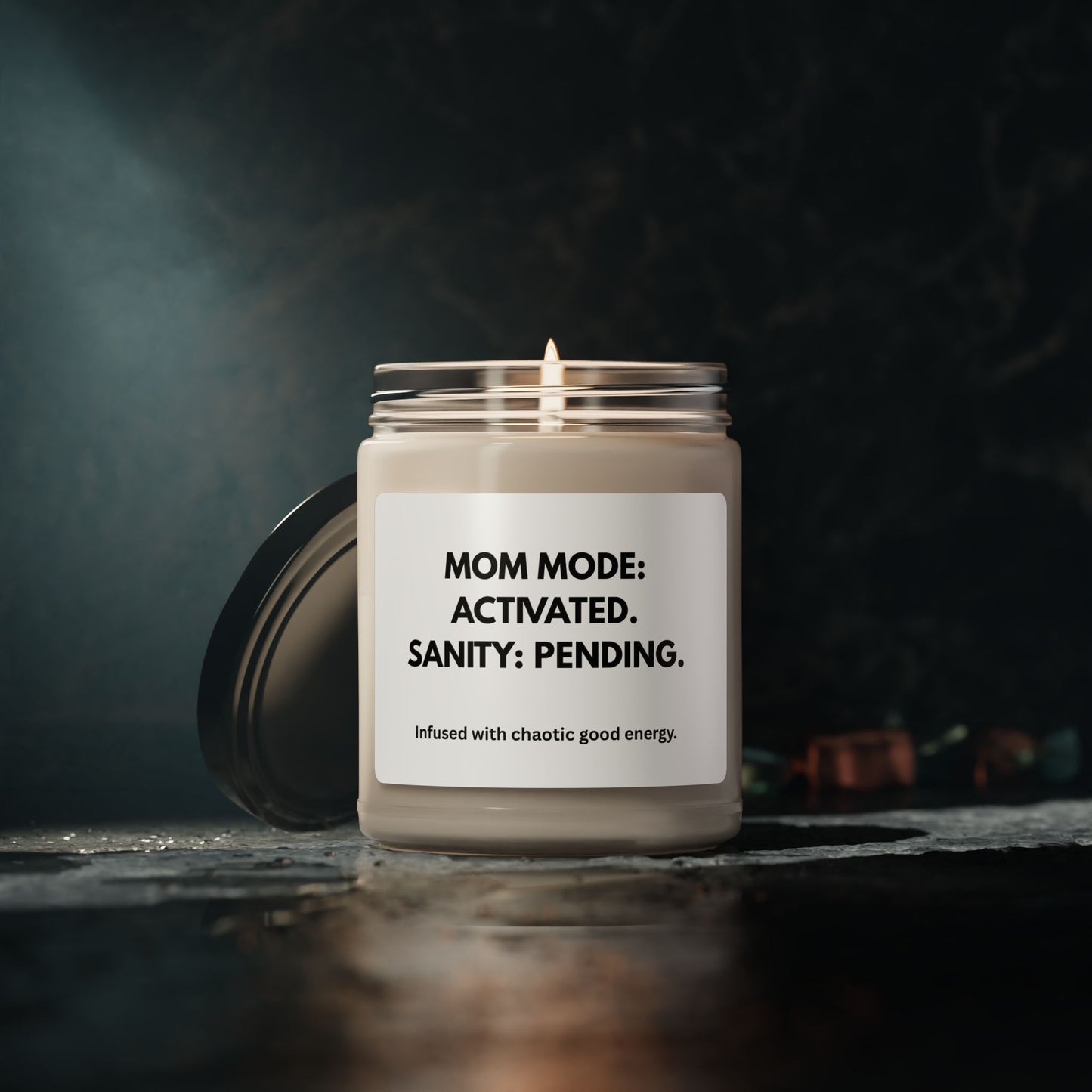 Mom Mode Activated Scented Soy Candle, 9oz