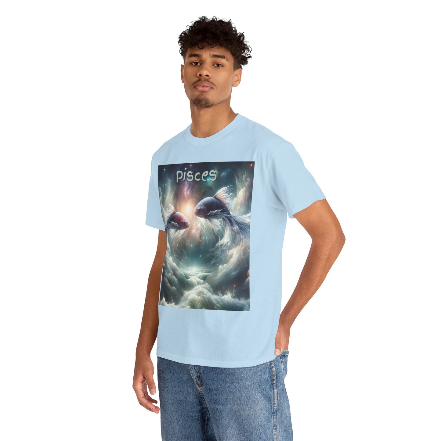 Pisces Unisex Heavy Cotton Tee