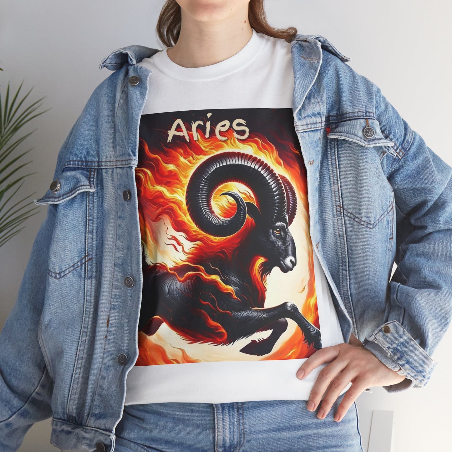 Aries Unisex Heavy Cotton Tee