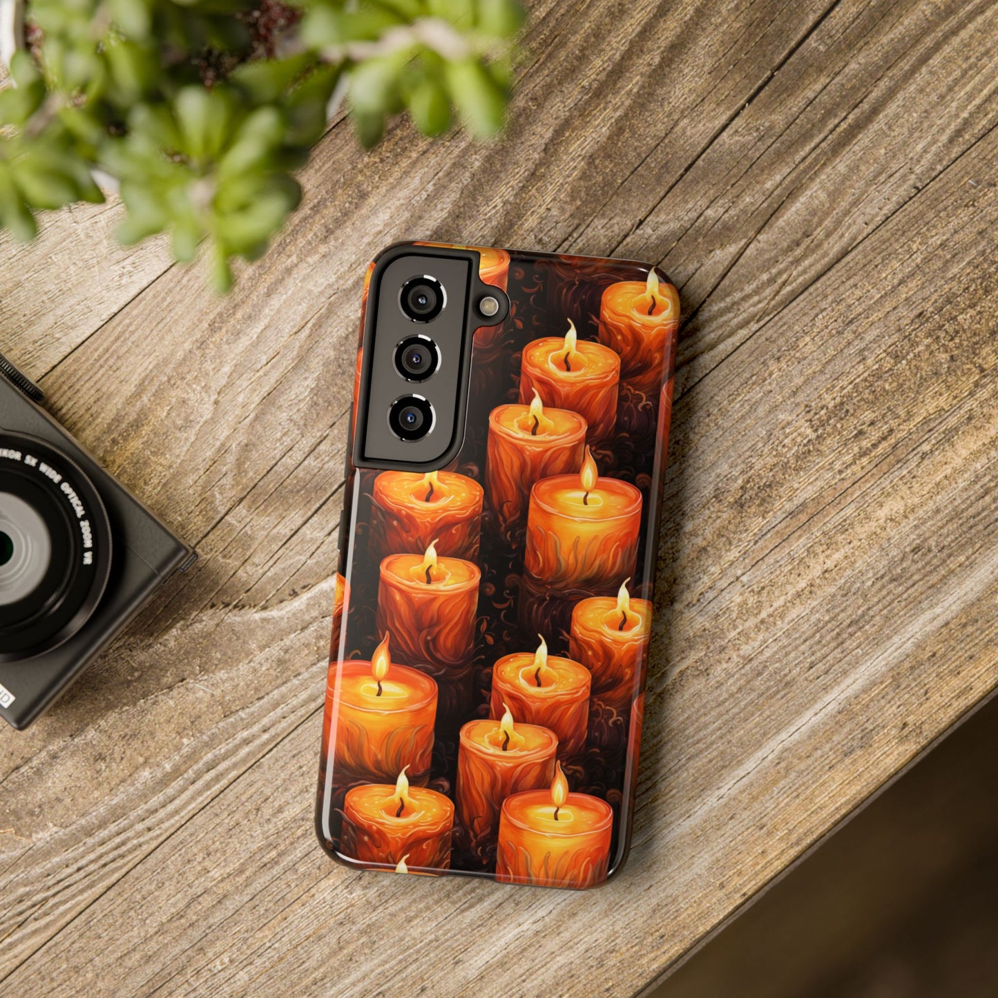 Halloween Candles Tough Phone Cases