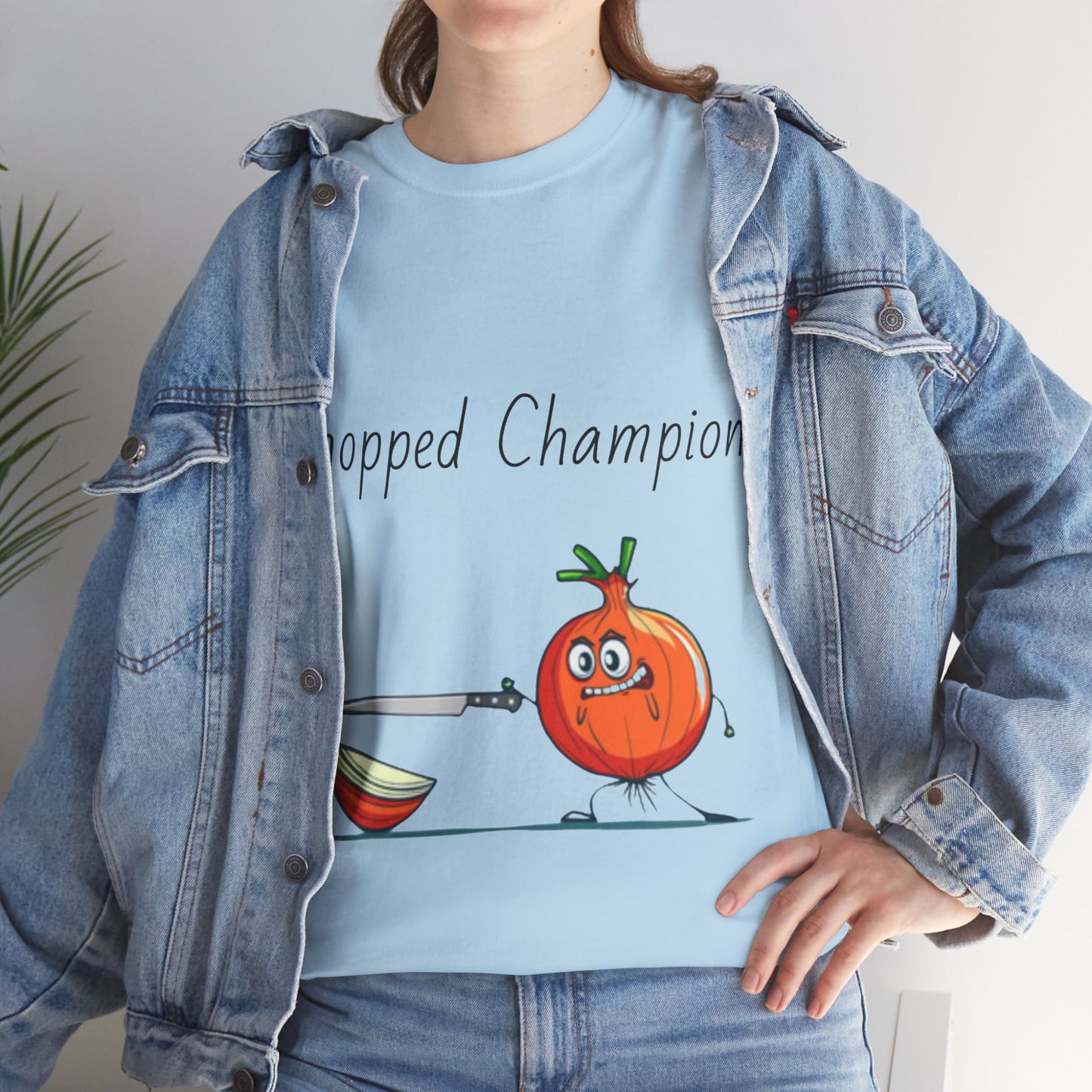 Chopped Champion Unisex Heavy Cotton Tee