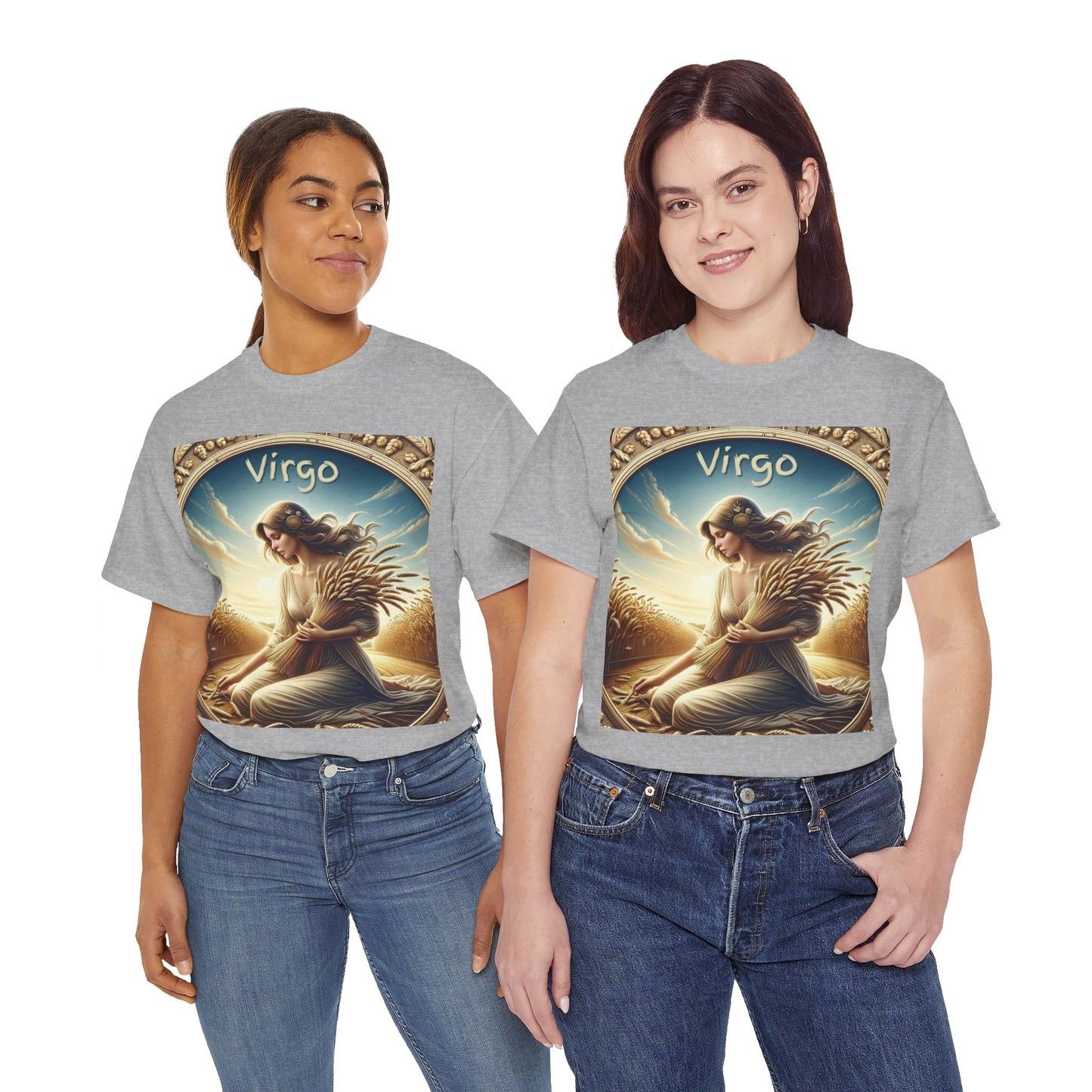 Virgo Unisex Heavy Cotton Tee