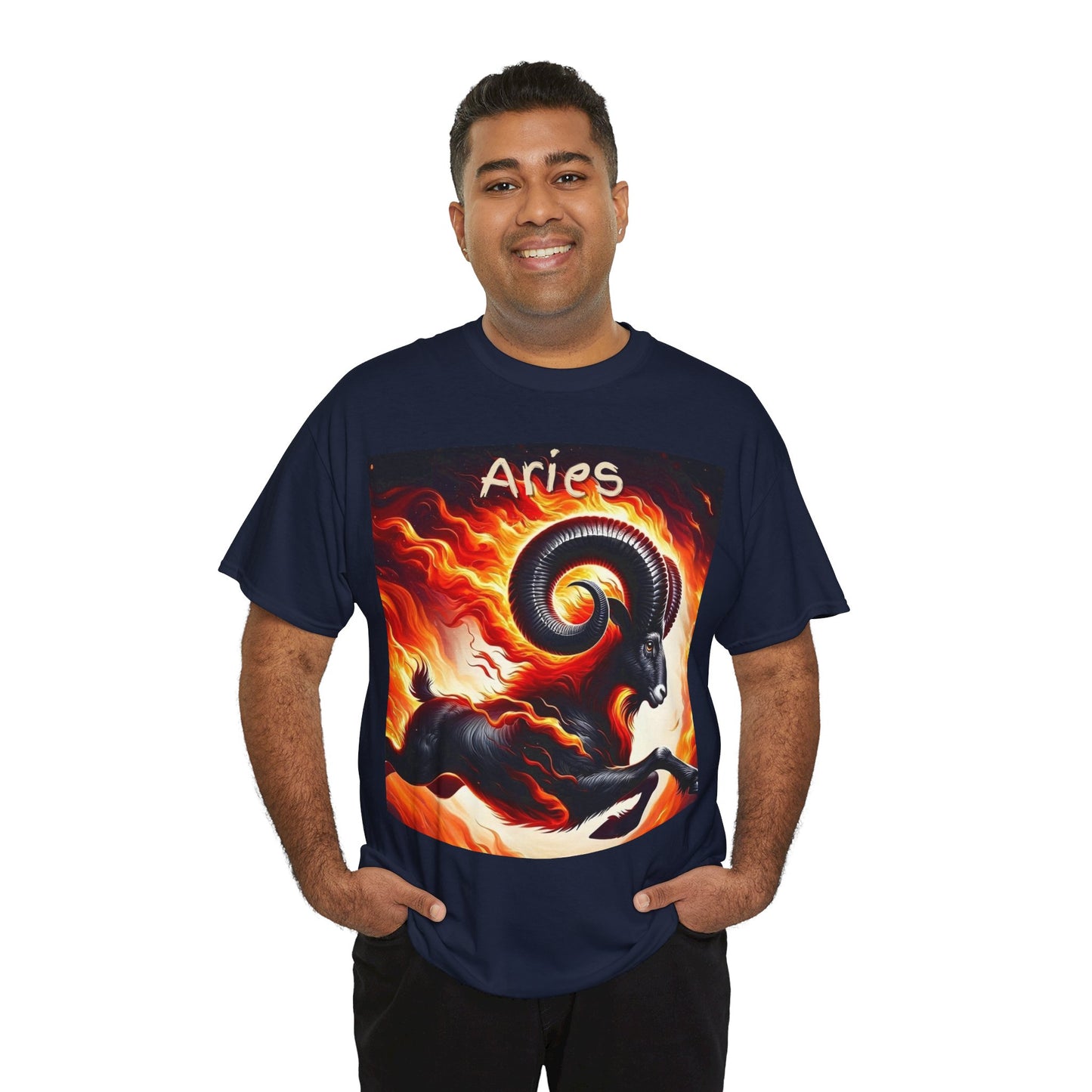 Aries Unisex Heavy Cotton Tee