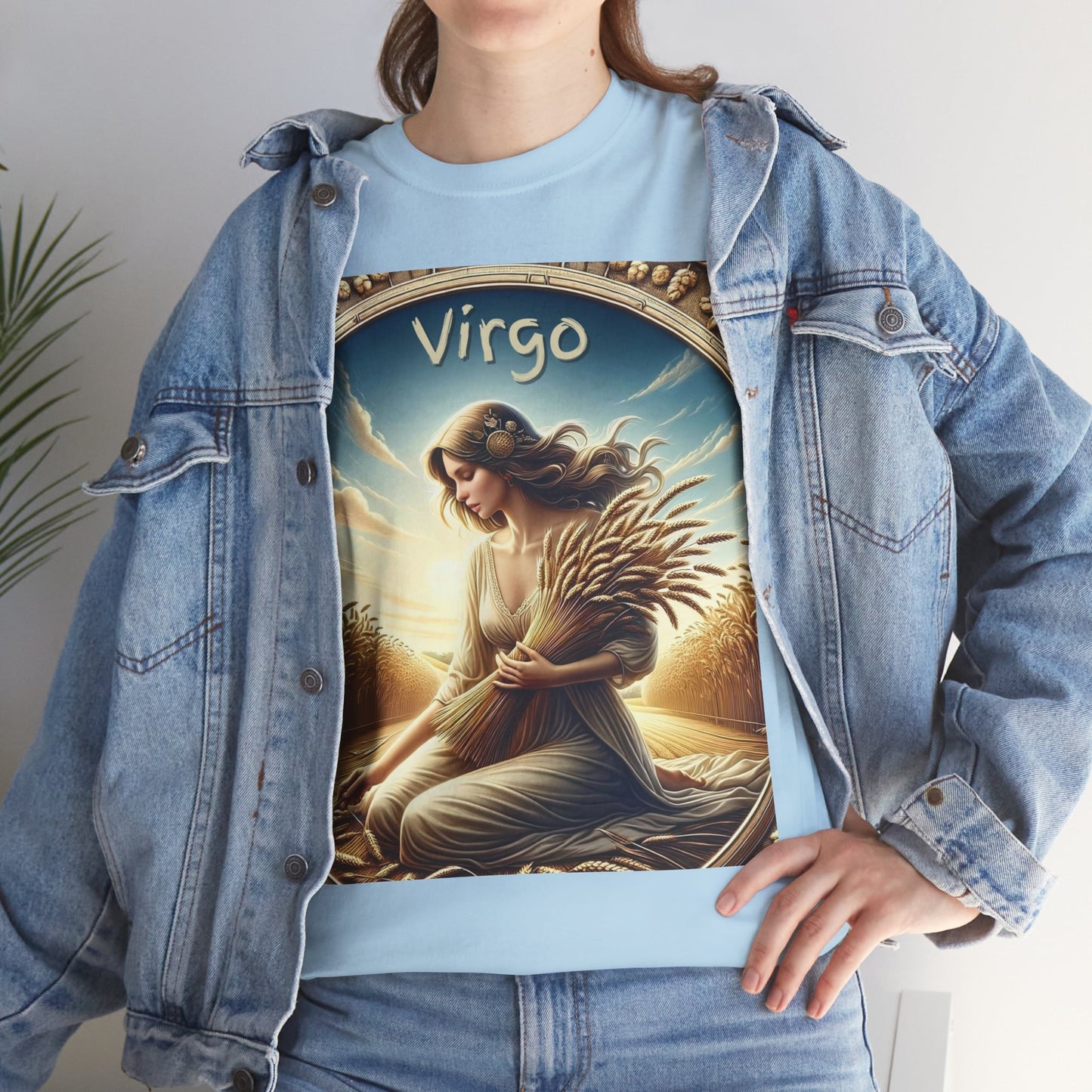 Virgo Unisex Heavy Cotton Tee