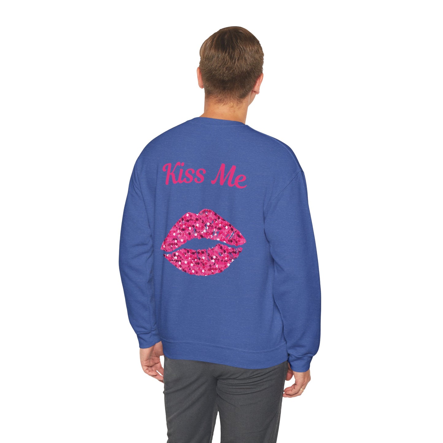 Kiss Me Unisex Heavy Blend™ Crewneck Sweatshirt
