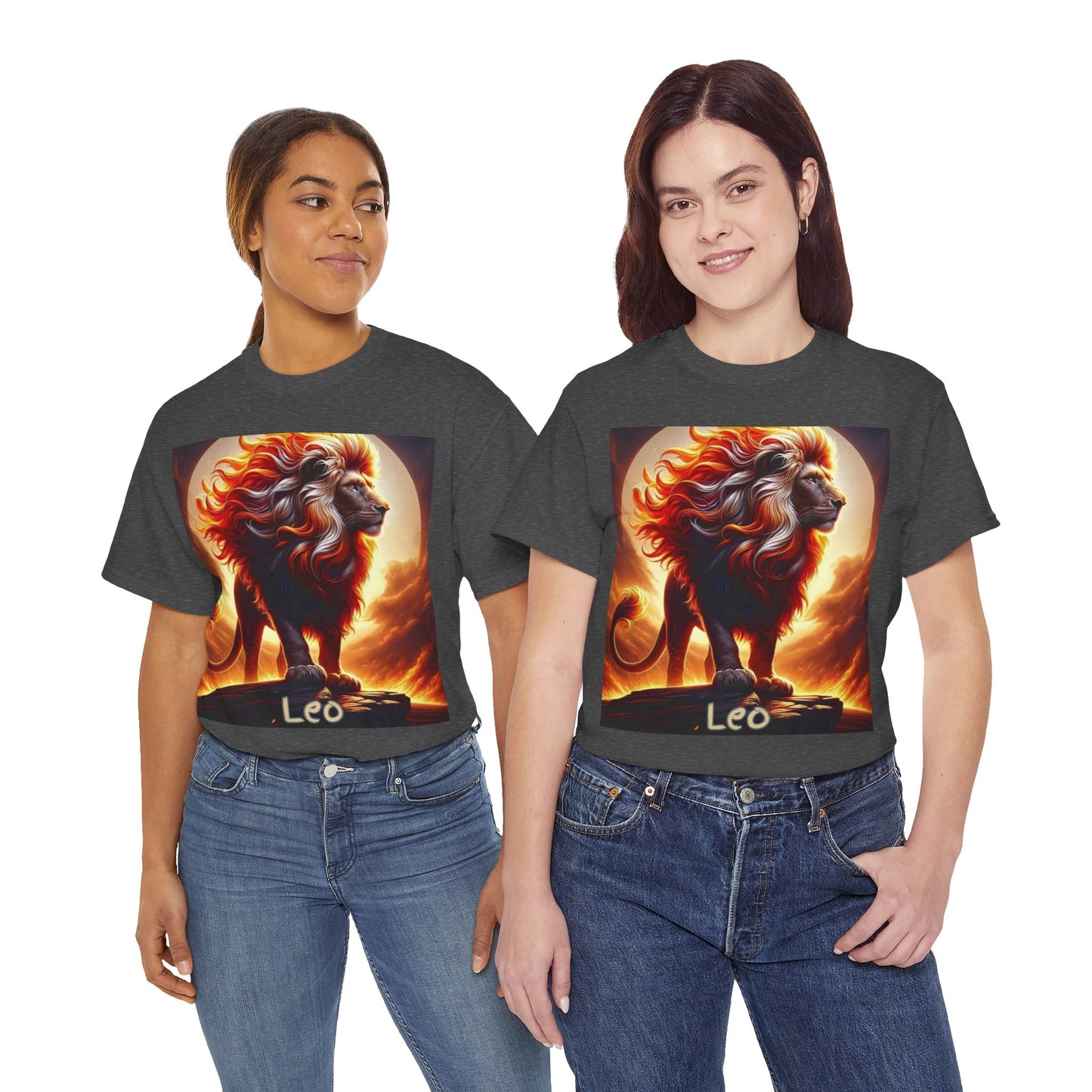 Leo Unisex Heavy Cotton Tee