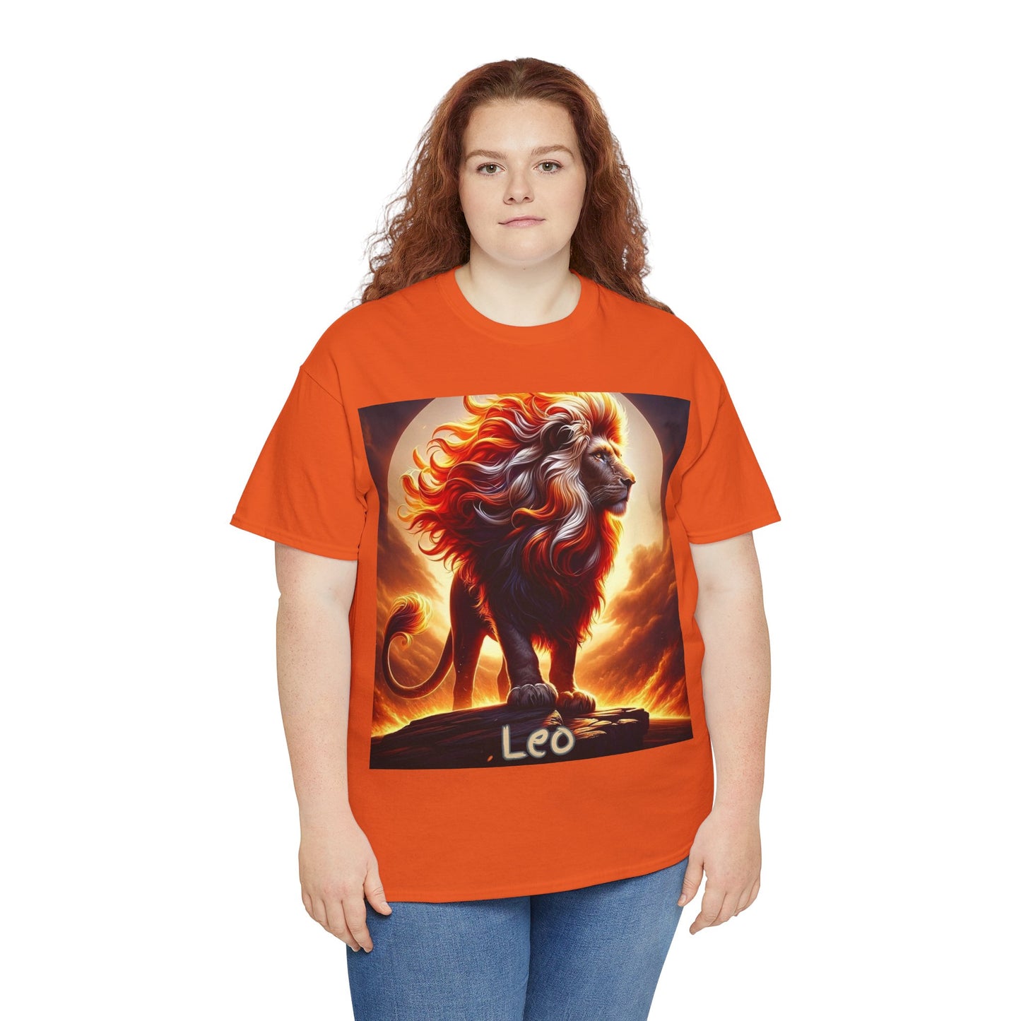 Leo Unisex Heavy Cotton Tee