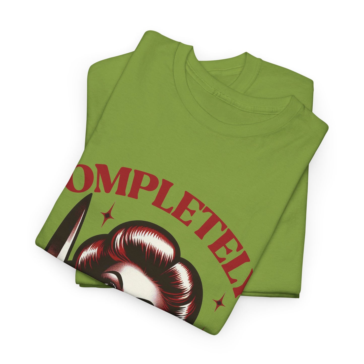 Completely Unhinged Unisex Heavy Cotton Tee