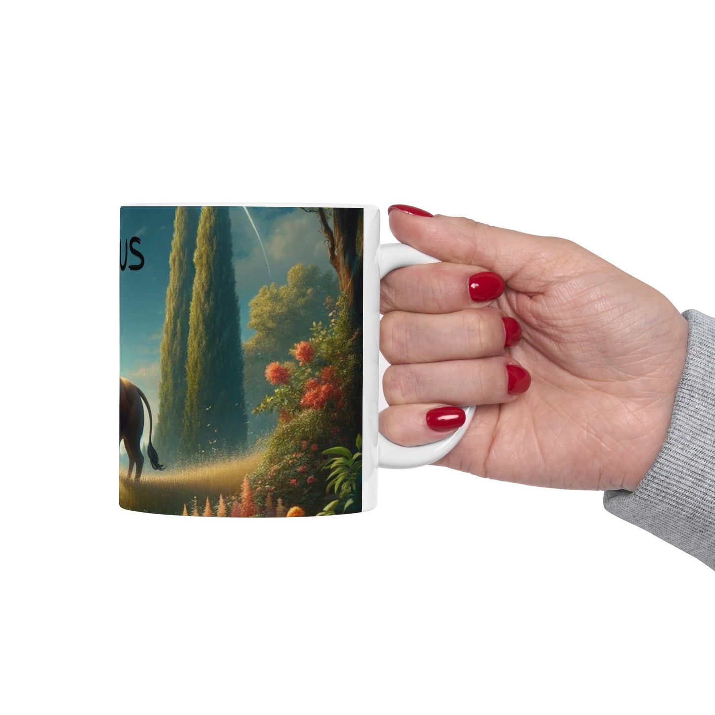 TAURUS Ceramic Mug, 11oz