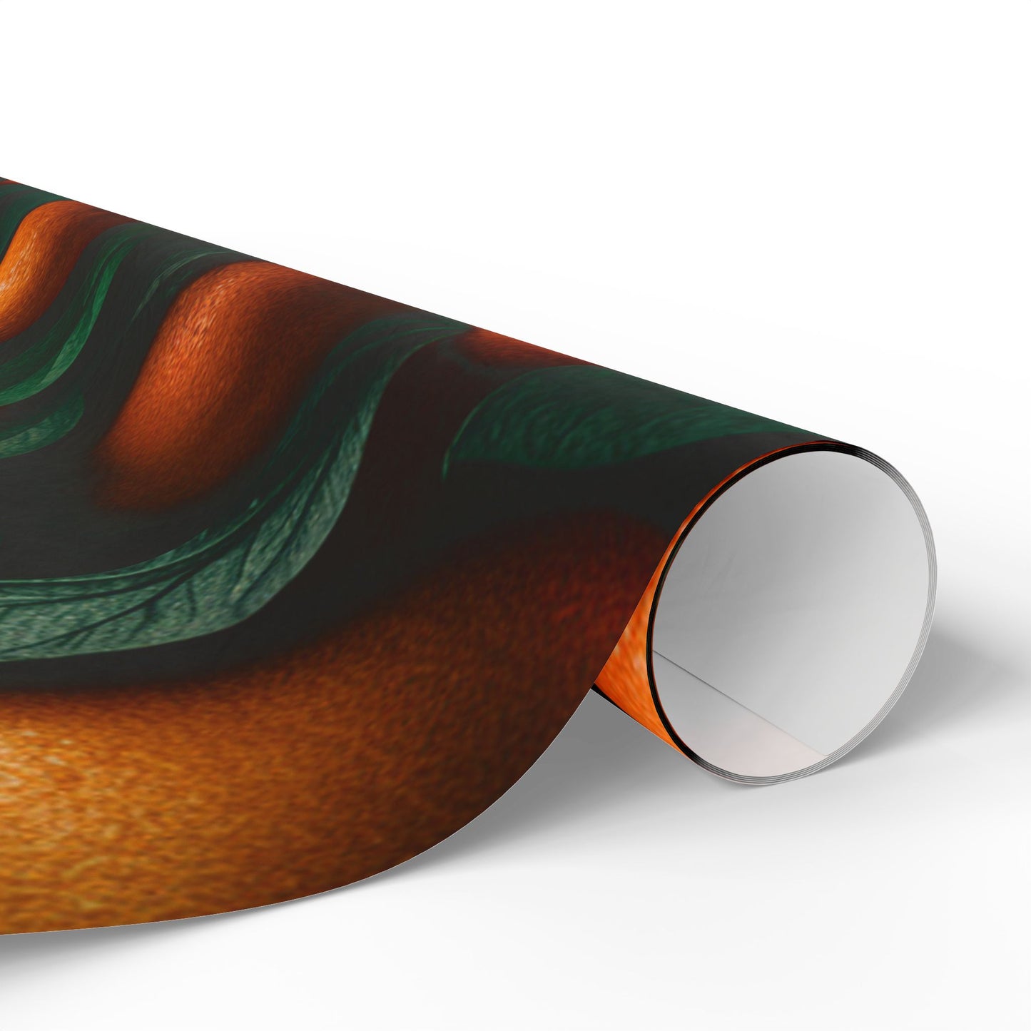Orange Vine Themed Wrapping Papers