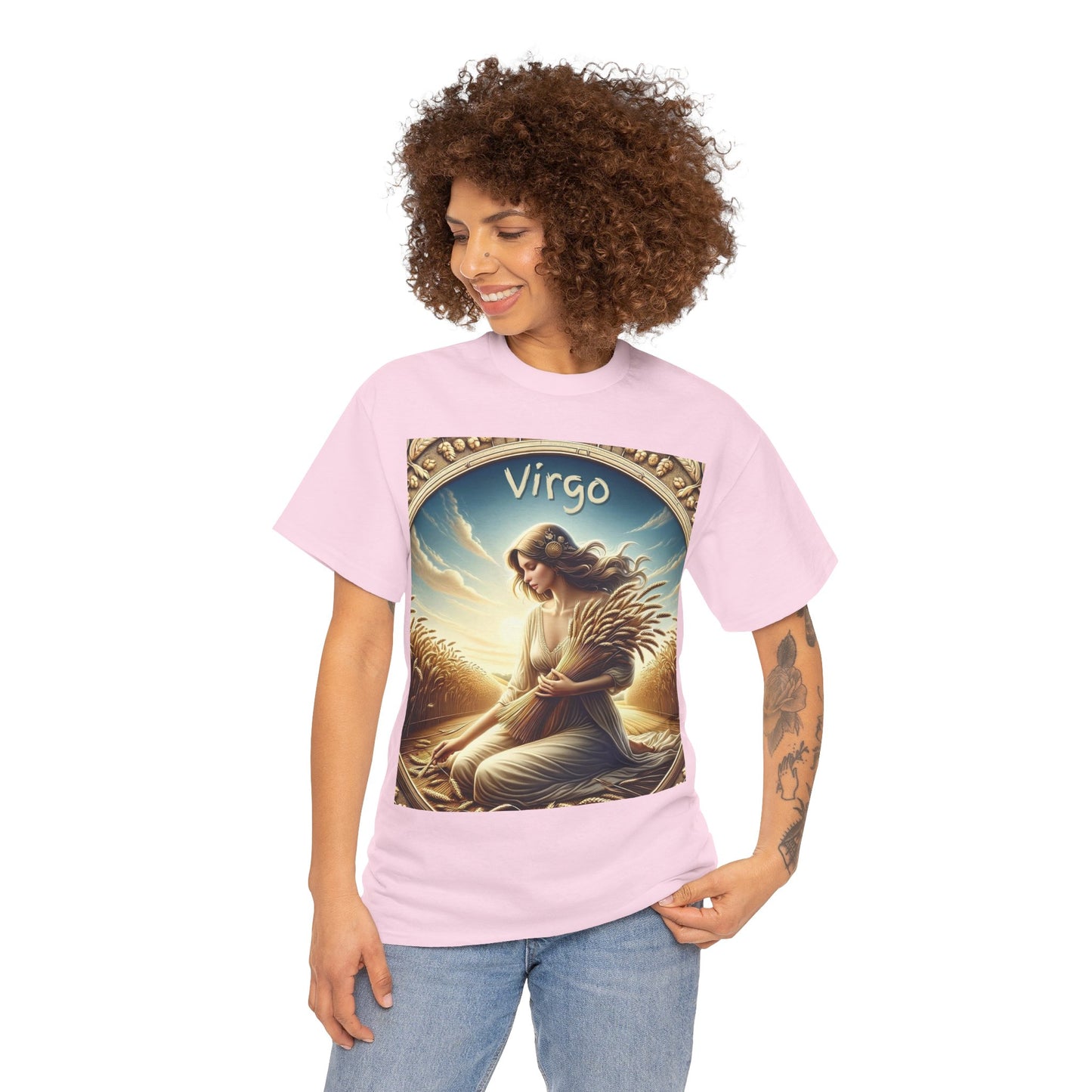 Virgo Unisex Heavy Cotton Tee