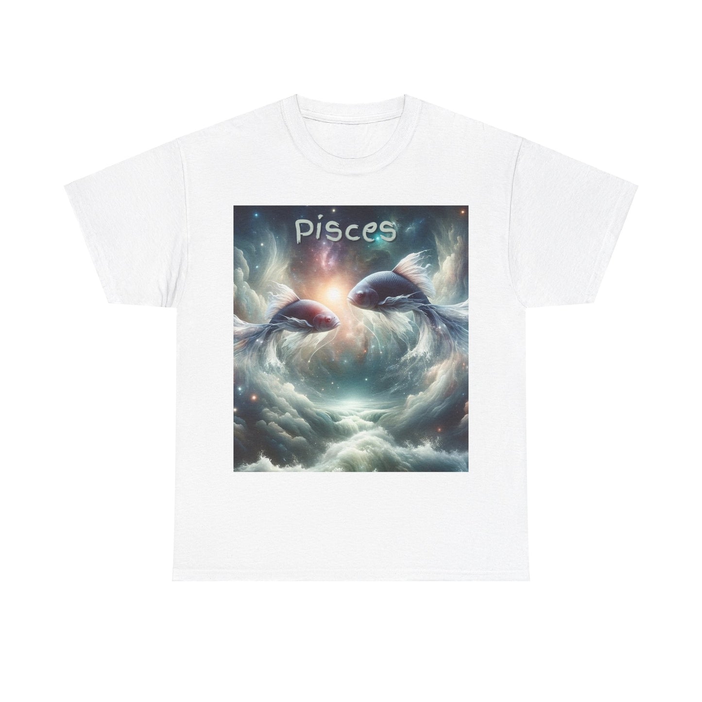 Pisces Unisex Heavy Cotton Tee