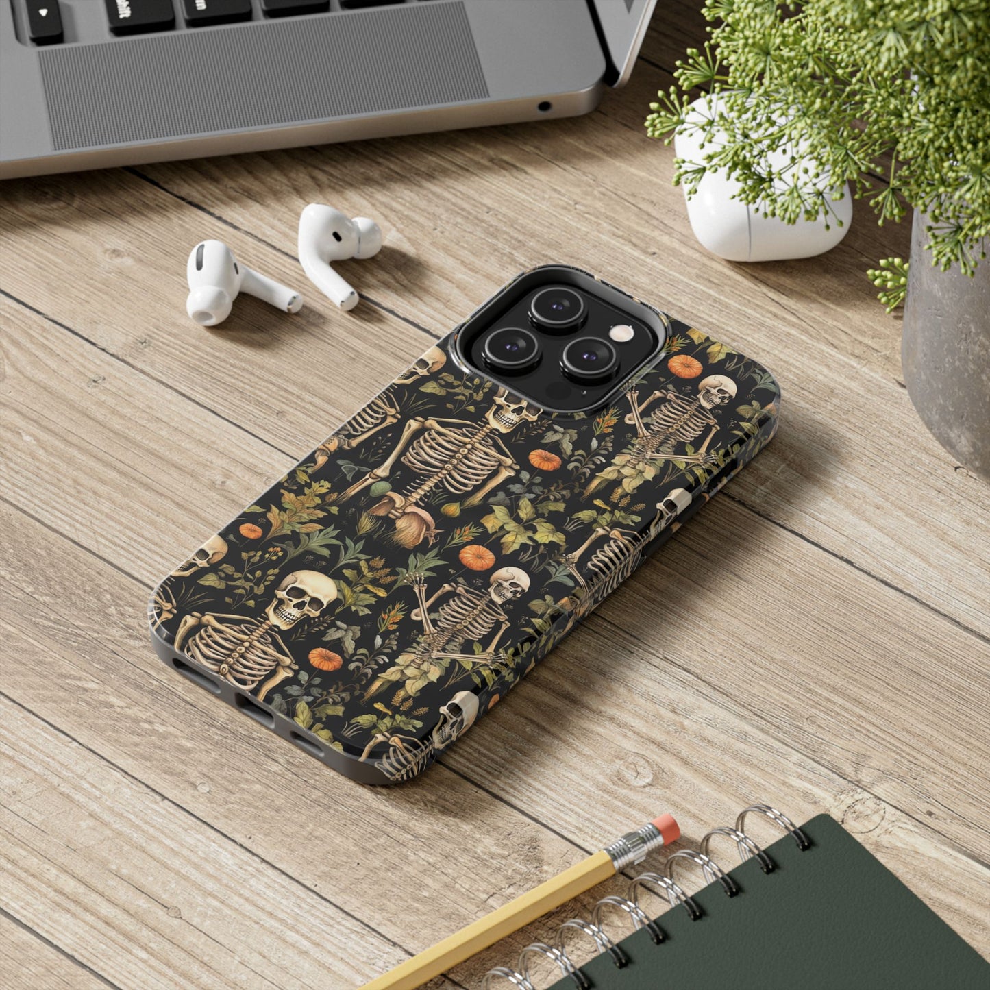 Halloween Skeleton Tough Phone Cases