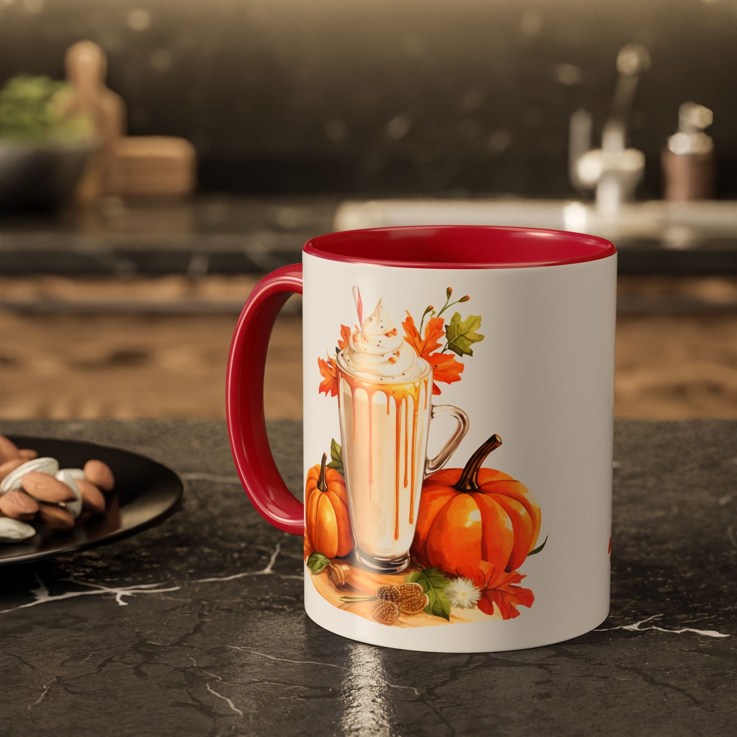 Pumpkin Spice Colorful Mugs, 11oz