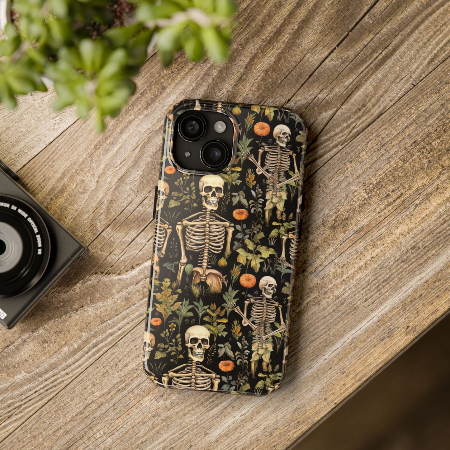 Halloween Skeleton Tough Phone Cases