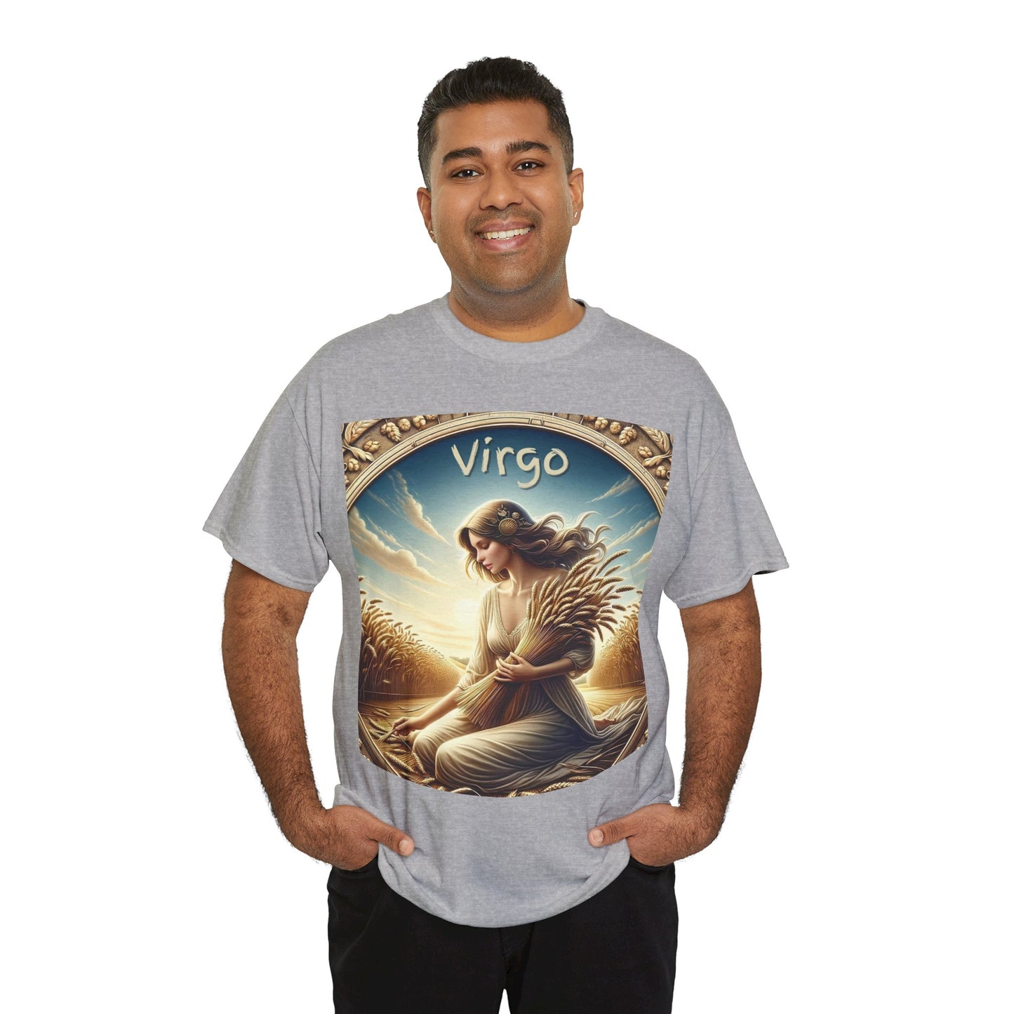 Virgo Unisex Heavy Cotton Tee