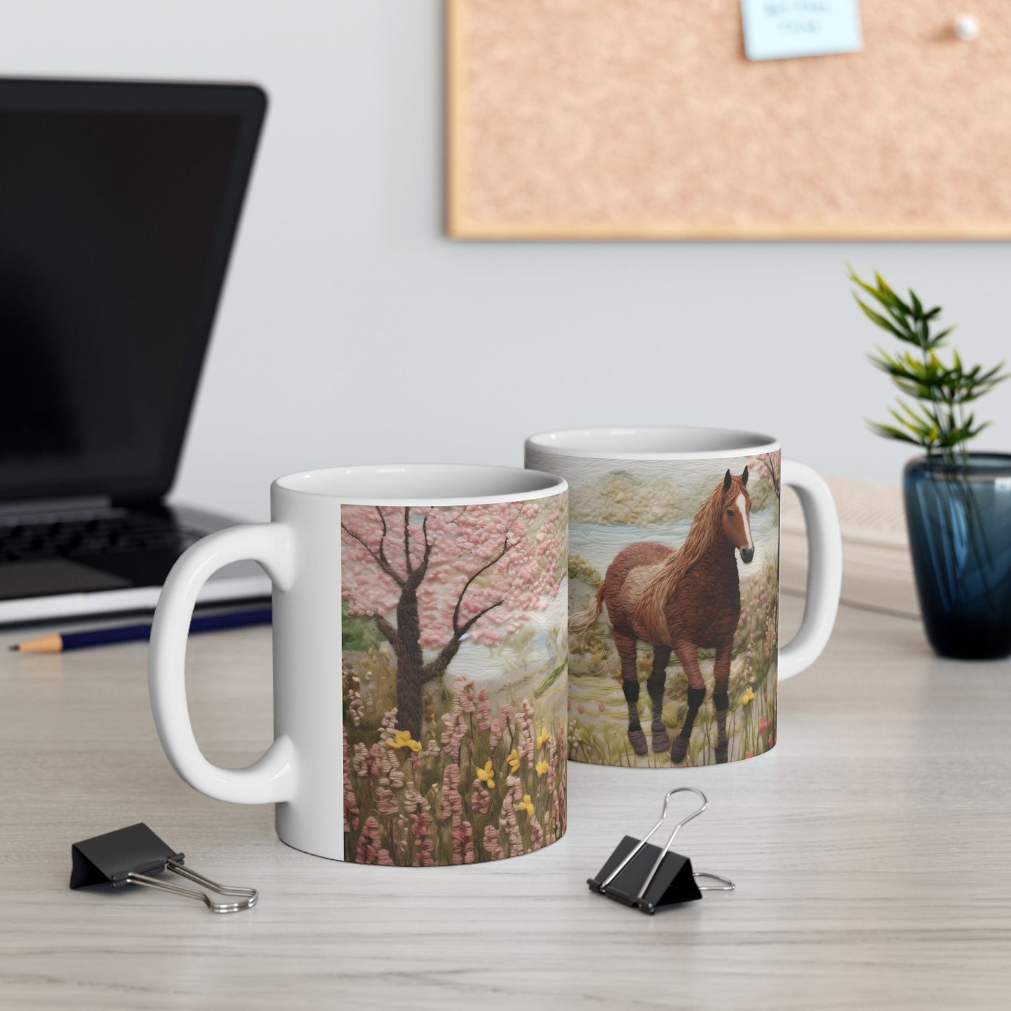 Grazing House Ceramic Mug, (11oz, 15oz)