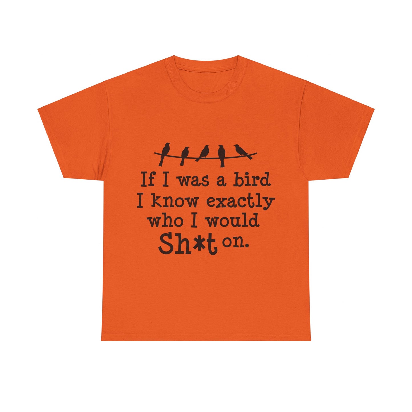 If I Were A Bird Unisex Heavy Cotton Tee