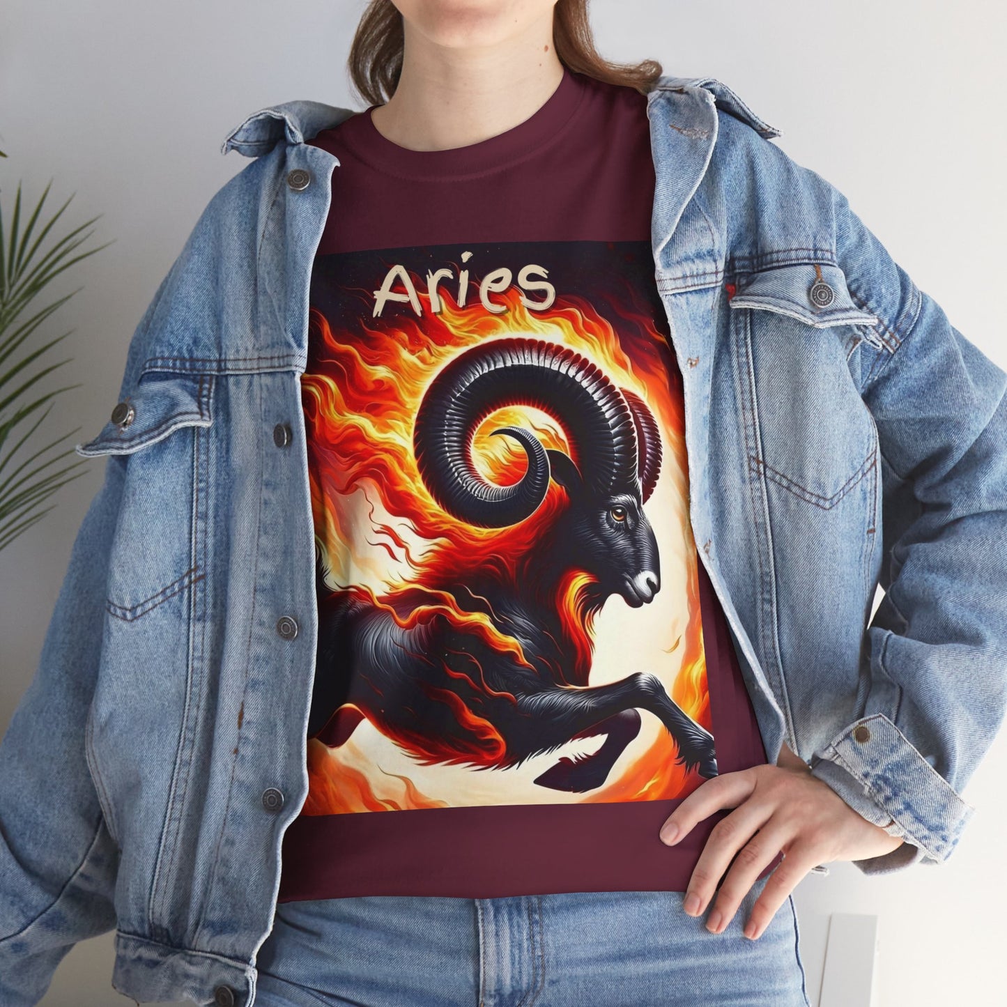 Aries Unisex Heavy Cotton Tee