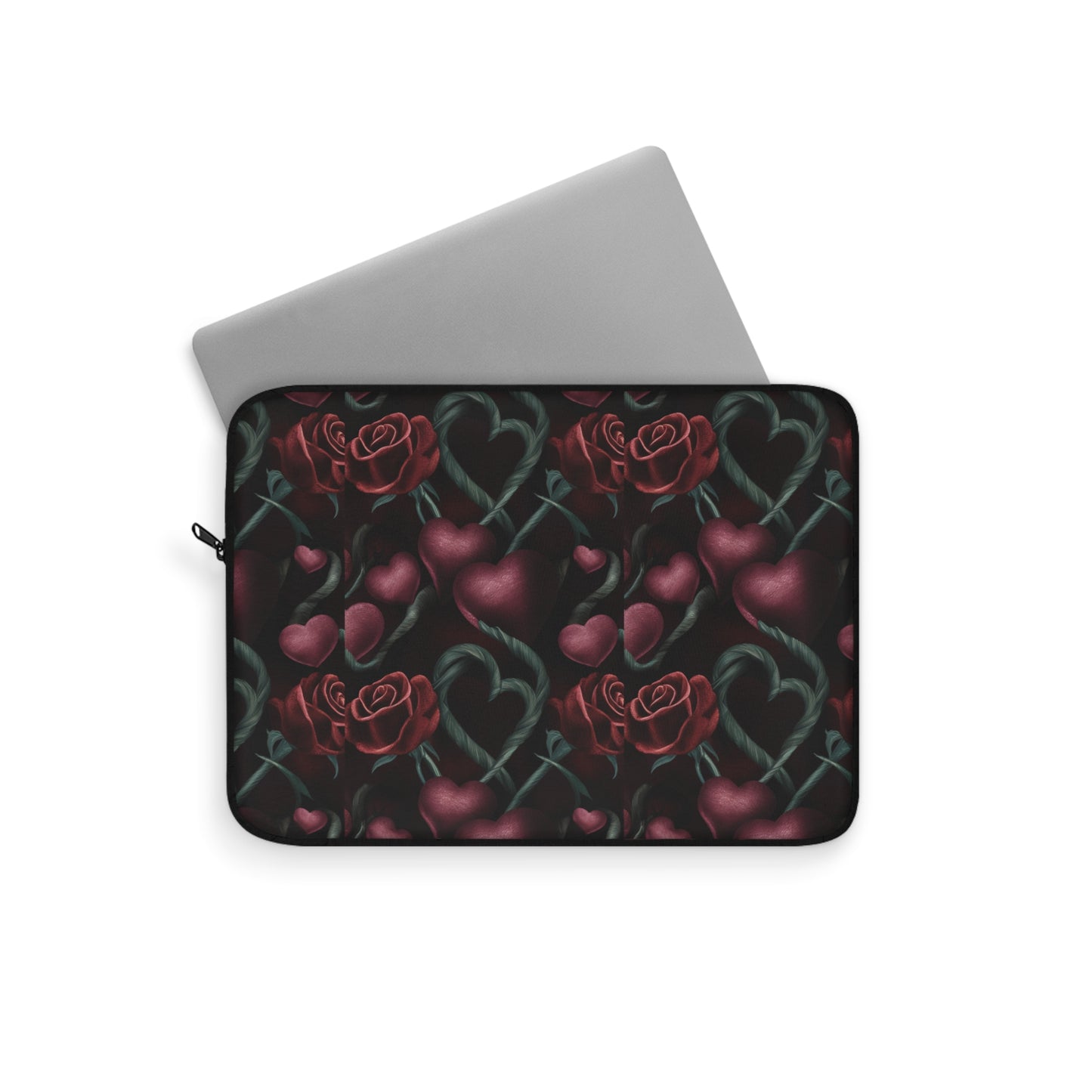 Hearts and Roses Laptop Sleeve