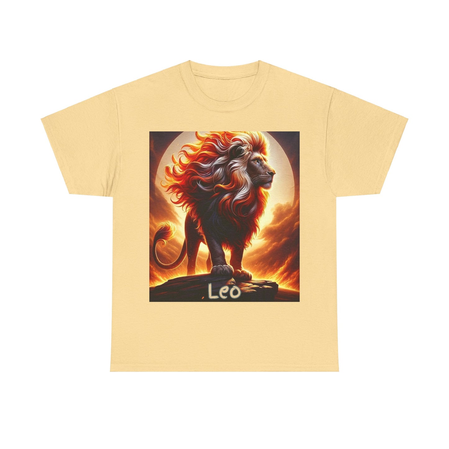 Leo Unisex Heavy Cotton Tee