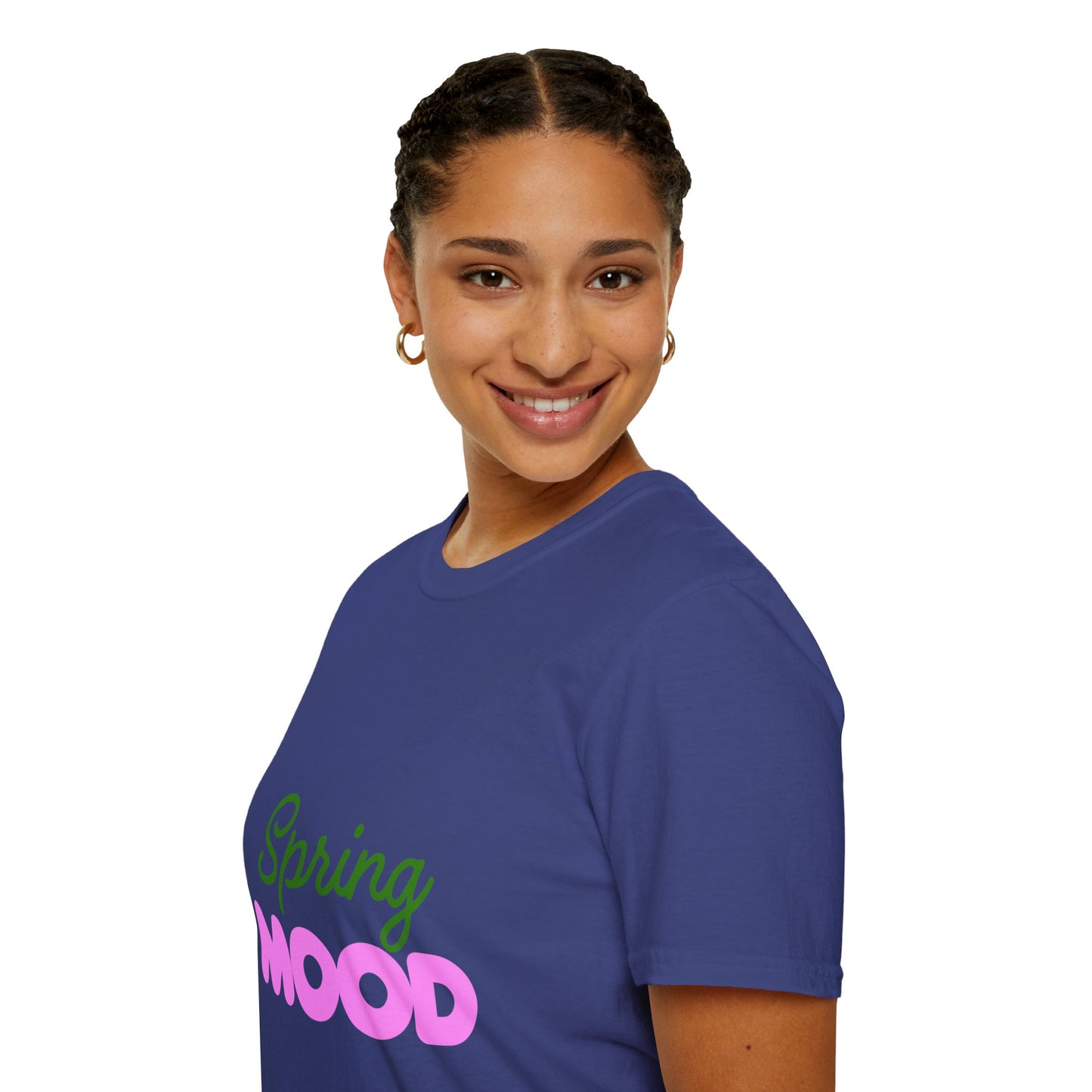 Spring Mood Unisex Softstyle T-Shirt - Casual Graphic Tee for Springtime Celebrations