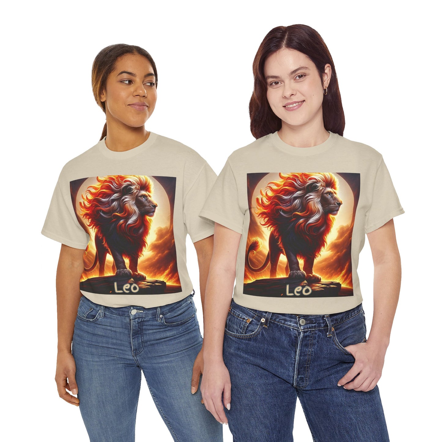 Leo Unisex Heavy Cotton Tee