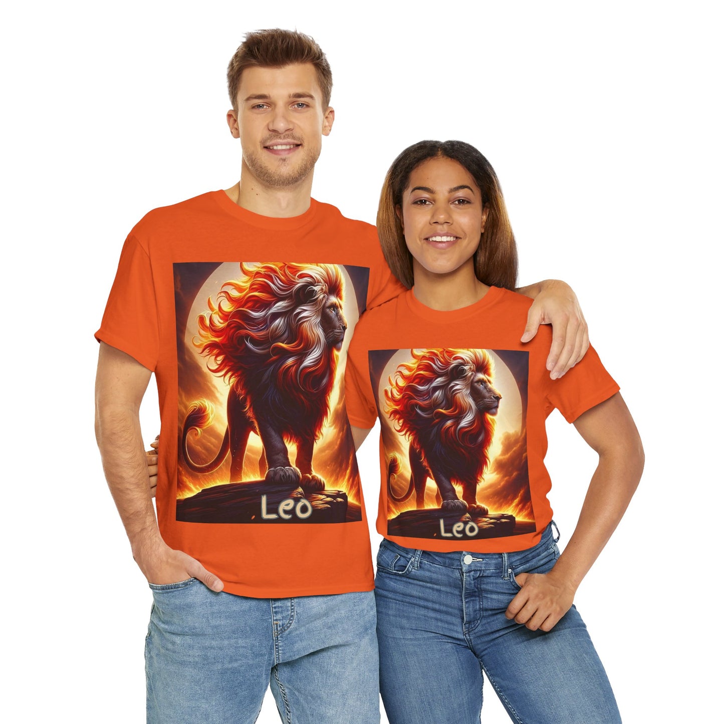 Leo Unisex Heavy Cotton Tee