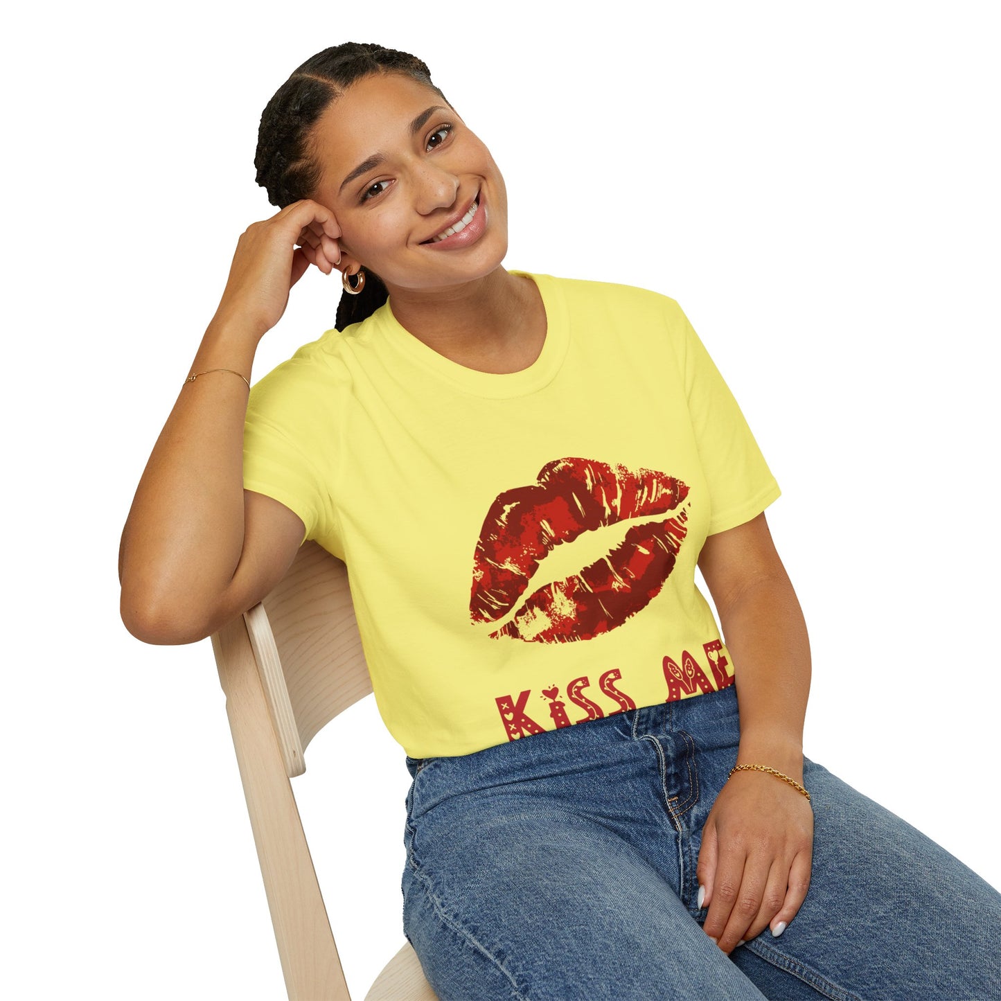 Kiss Me Unisex Softstyle T-Shirt