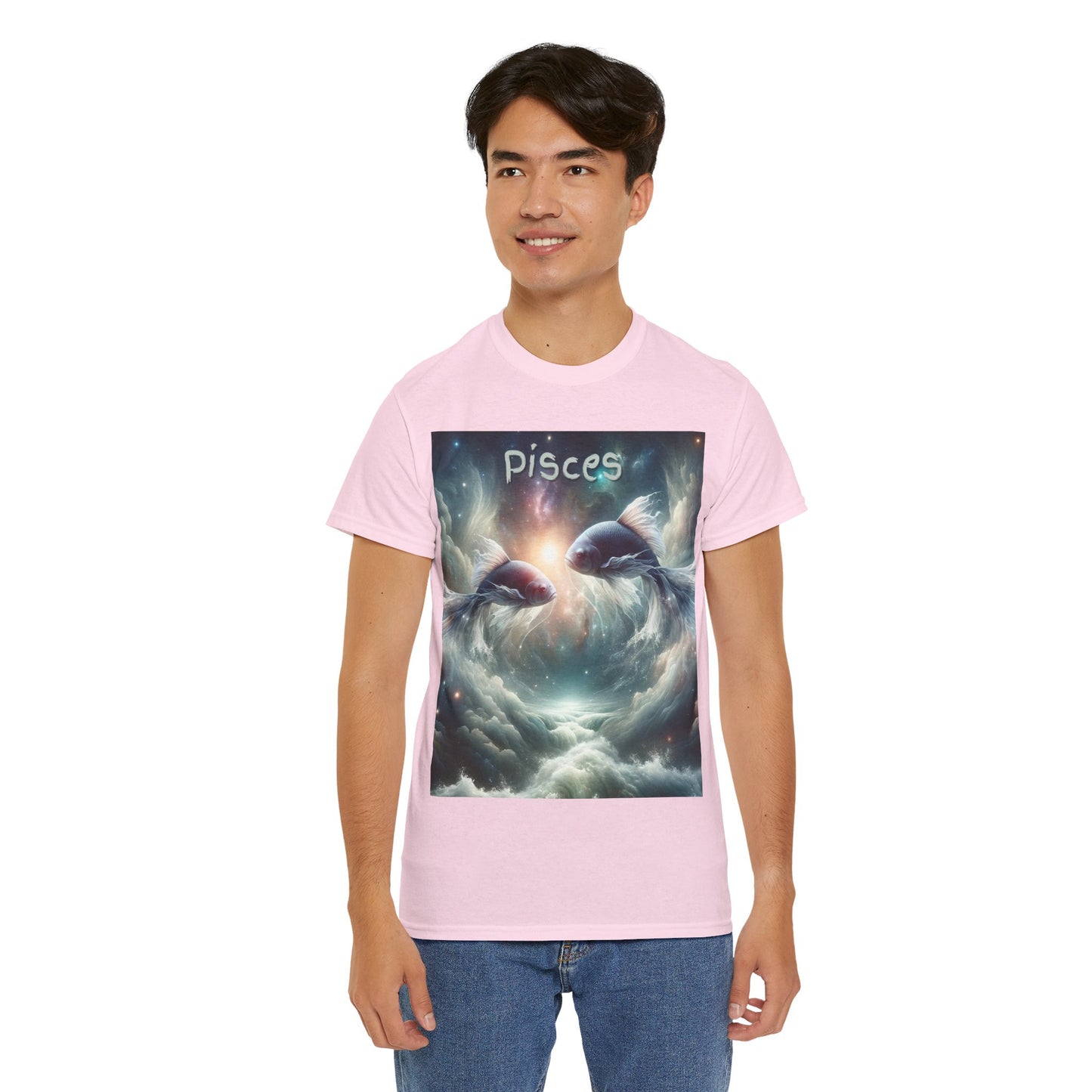 Pisces Unisex Heavy Cotton Tee